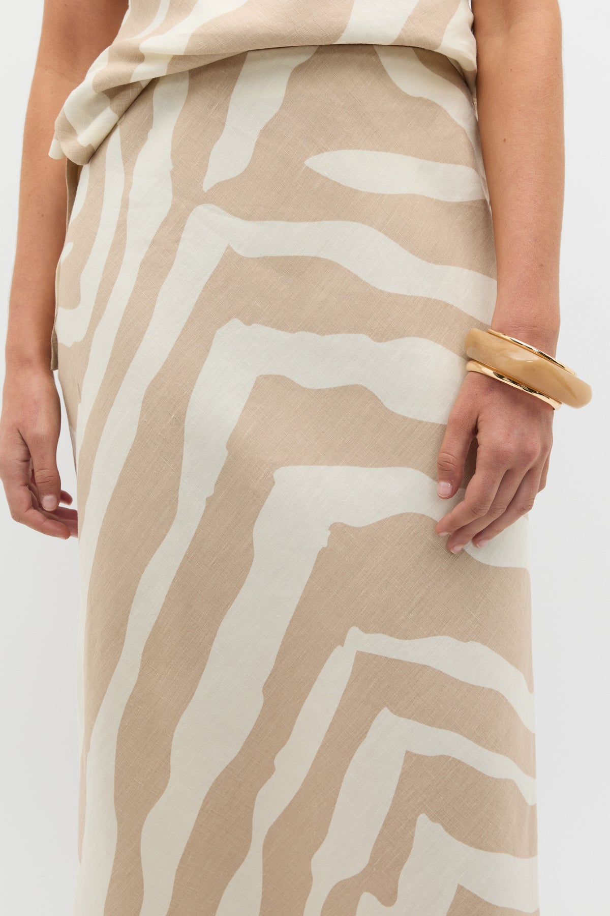 Abstract Animal Skirt