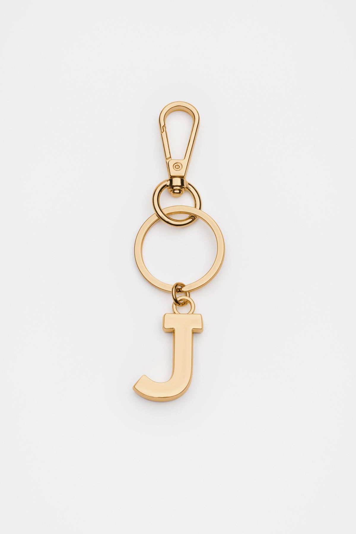 Gold Initials Keyring
