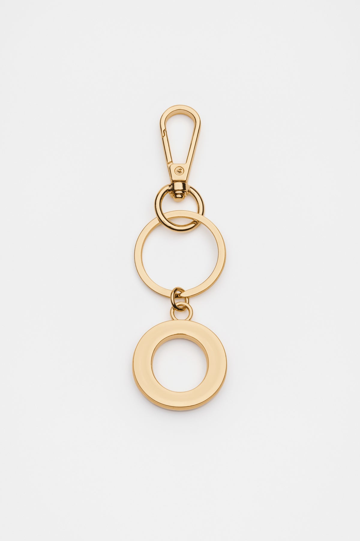 Gold Initials Keyring