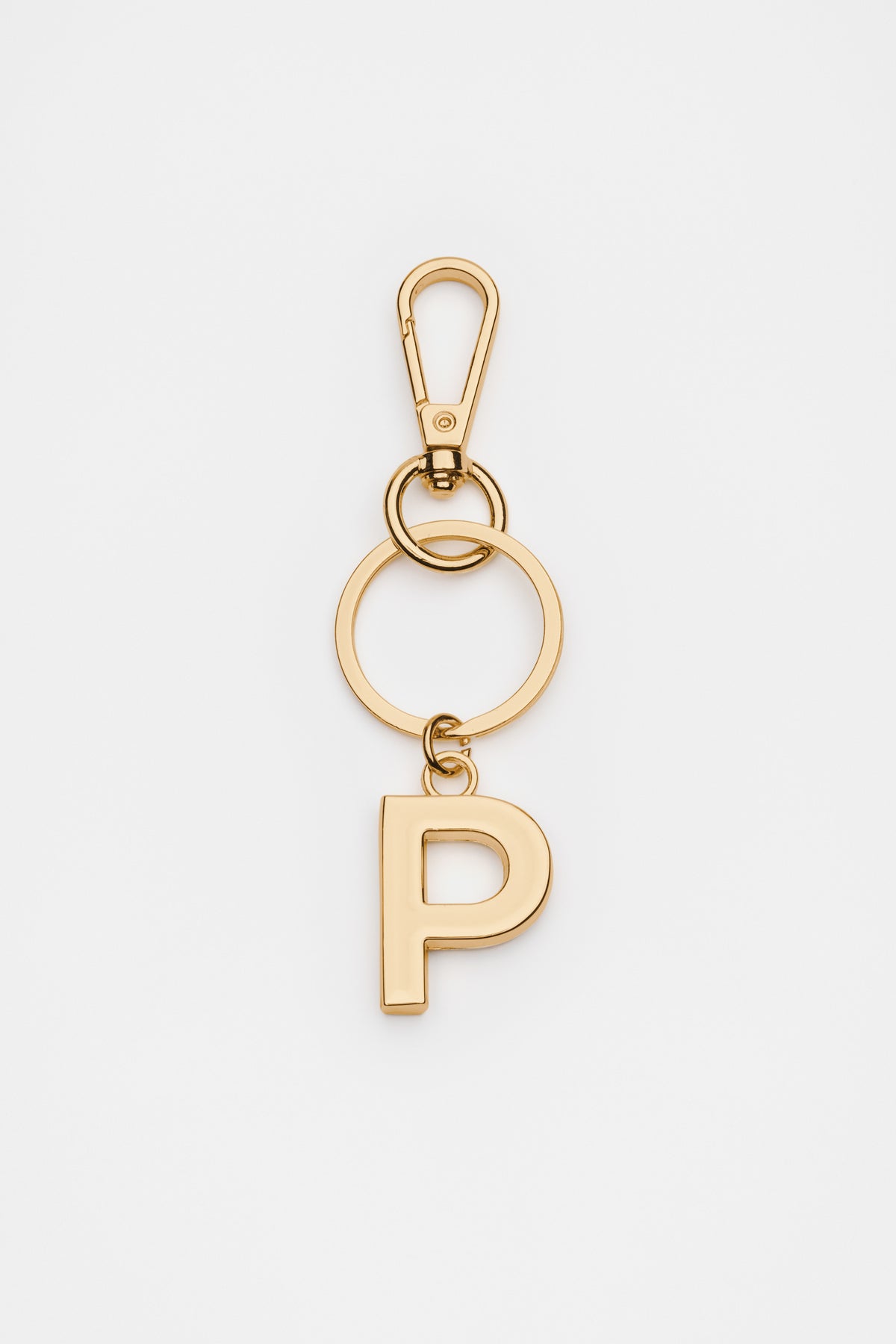 Gold Initials Keyring