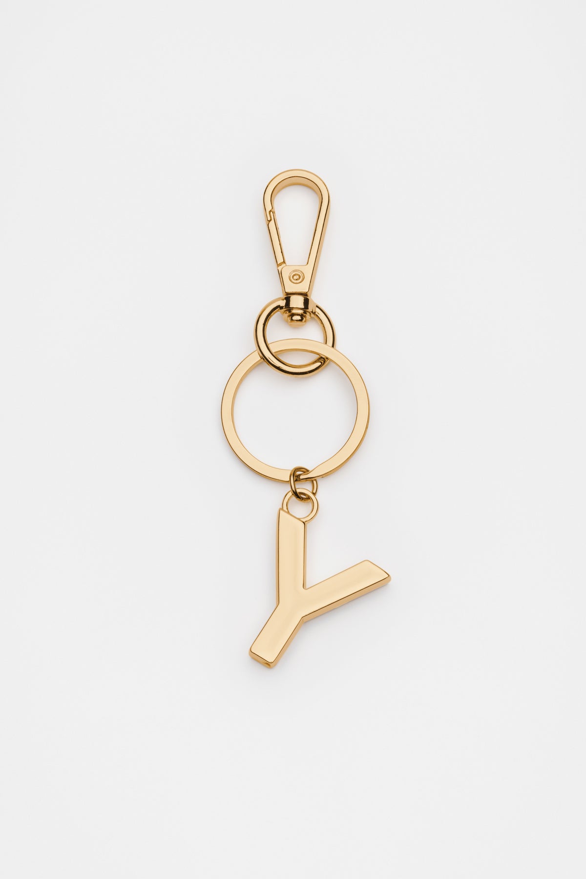 Gold Initials Keyring