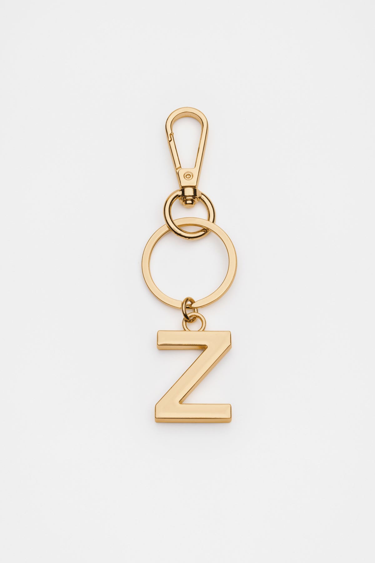 Gold Initials Keyring