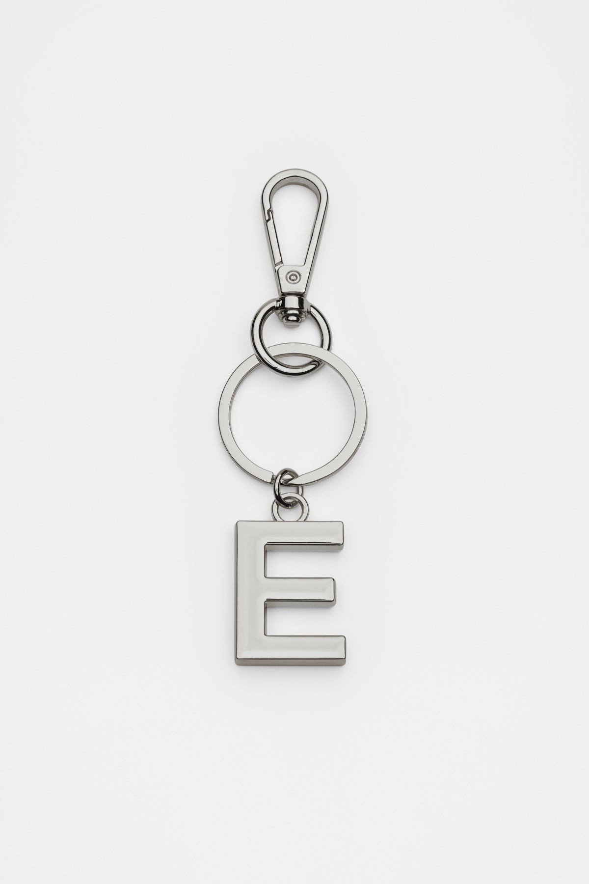 Silver Initials Keyring