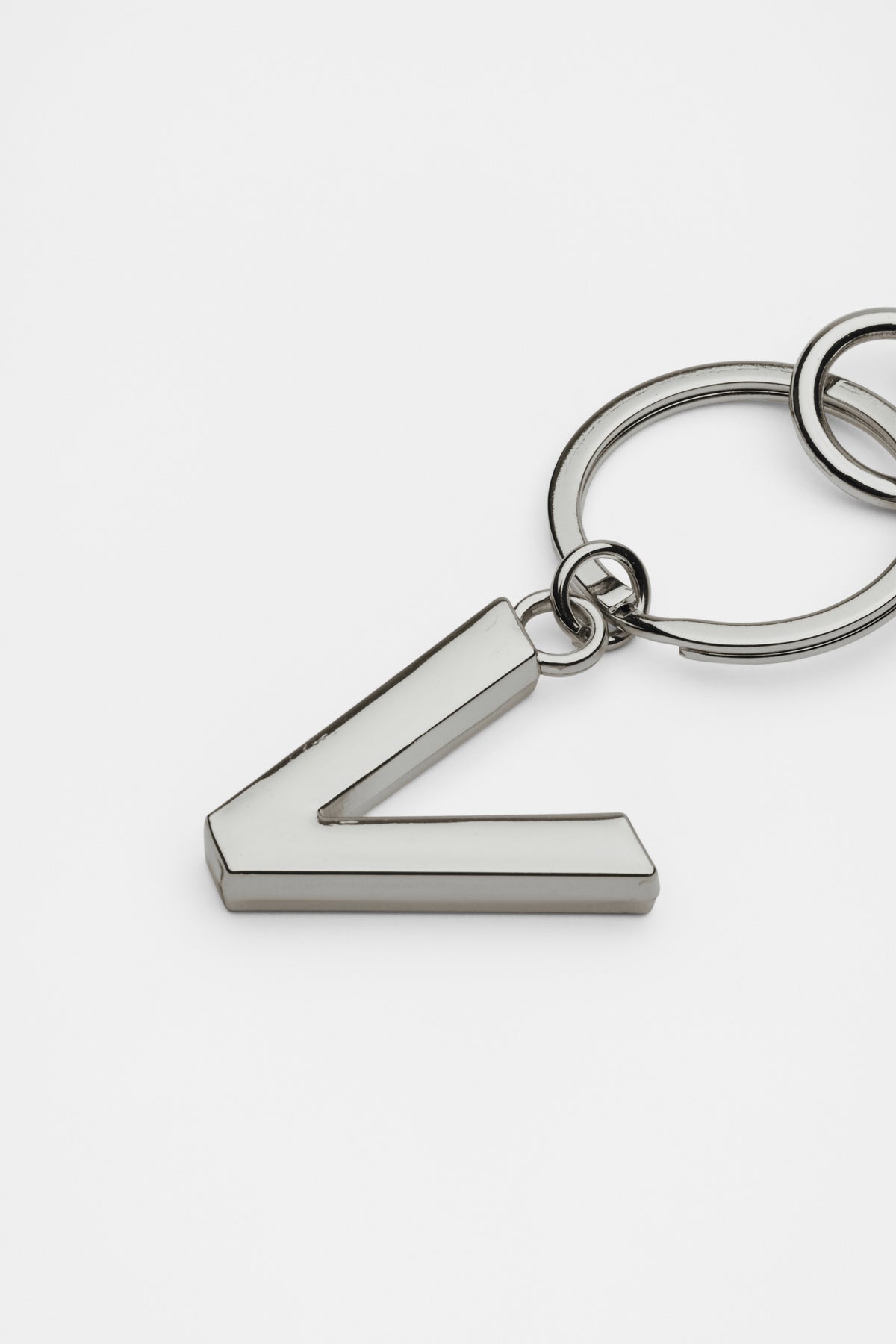Silver Initials Keyring