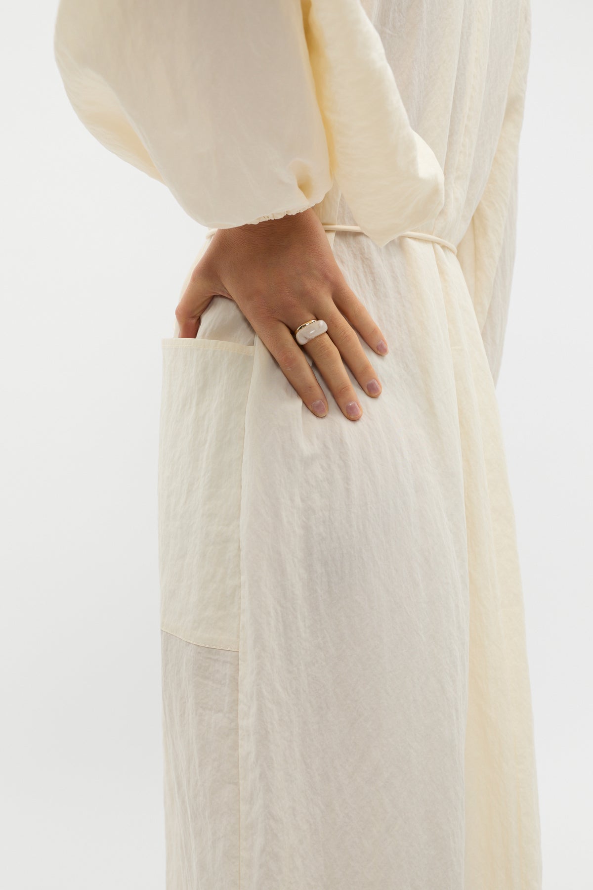 Rounded Resin Ring Set