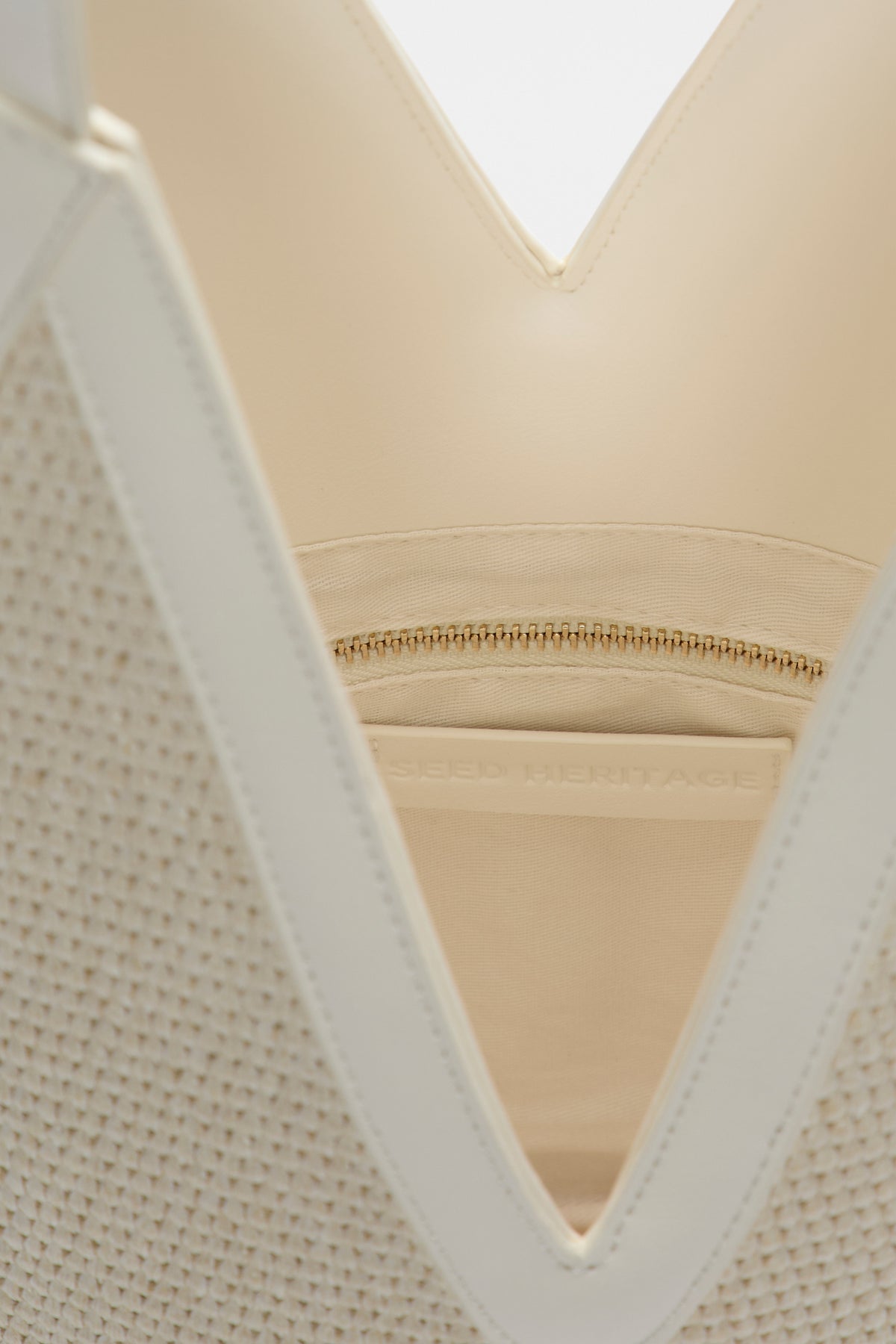 Angular Woven Tote