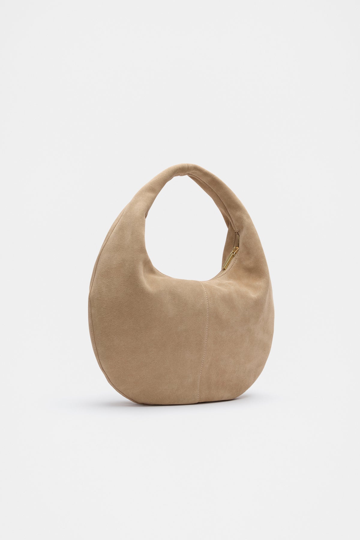 Leather Hobo Shoulder Bag