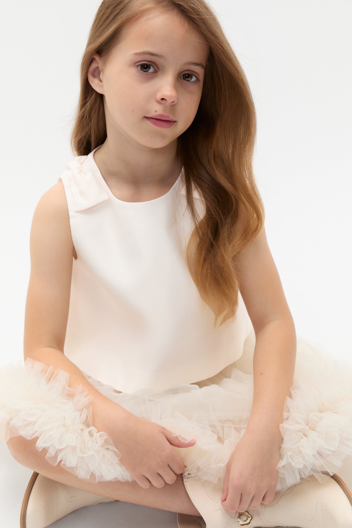 Satin Bow Top