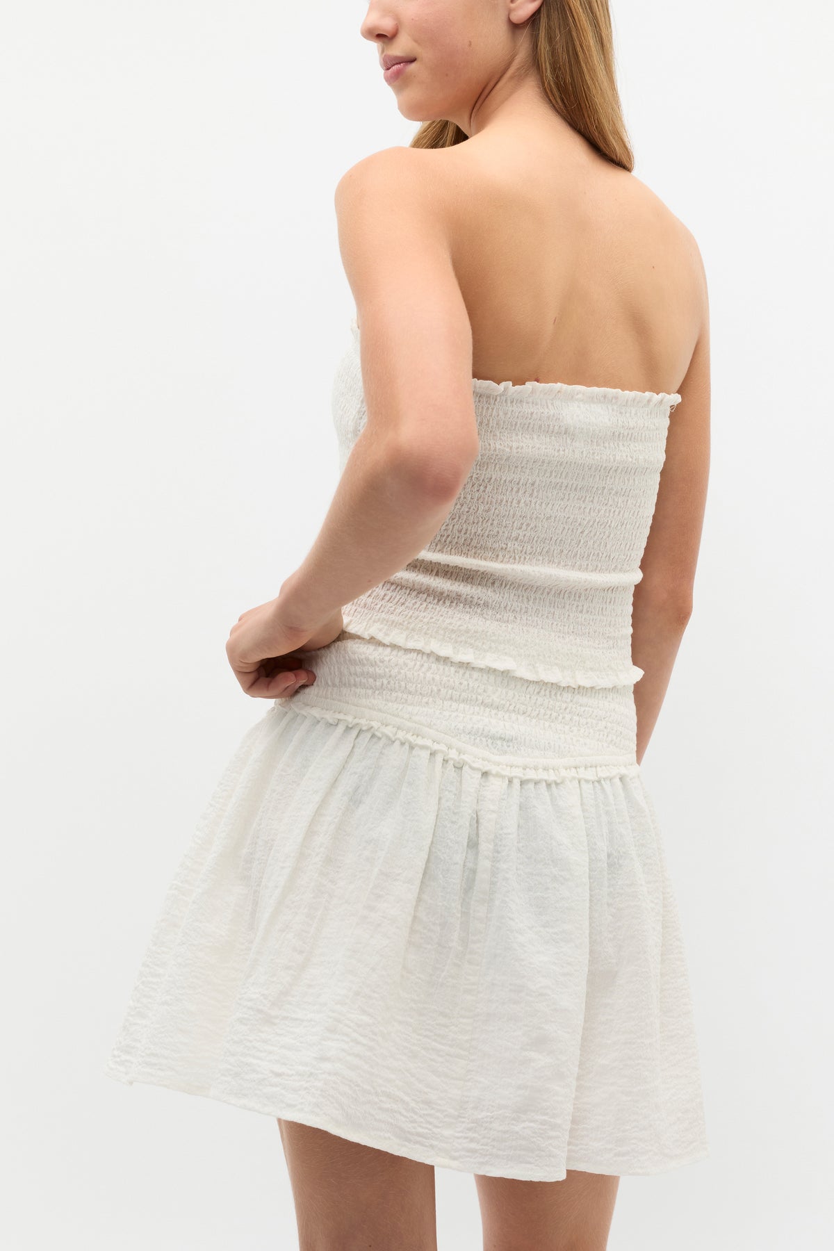 Shirred Skirt