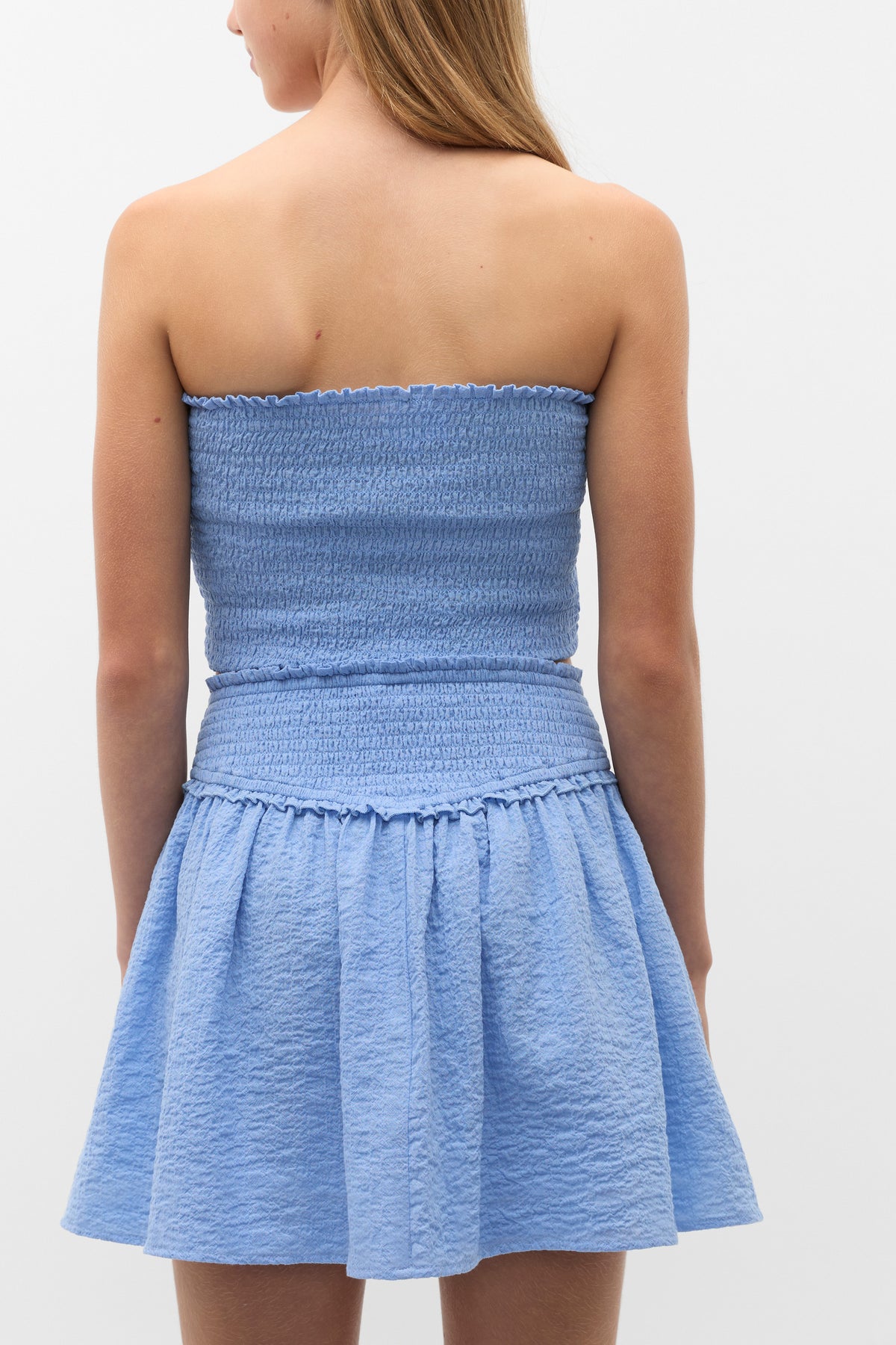 Shirred Skirt