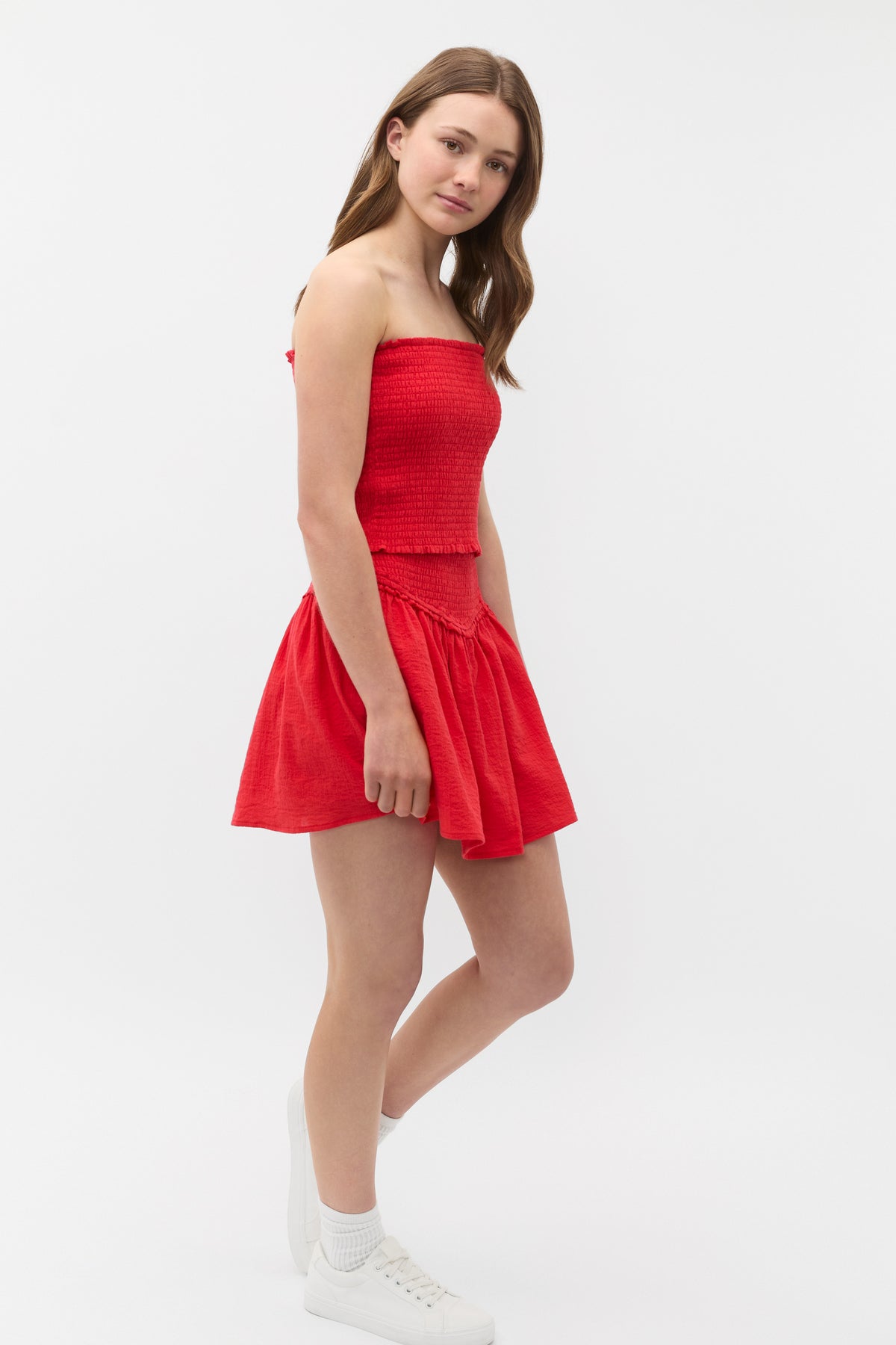 Shirred Skirt