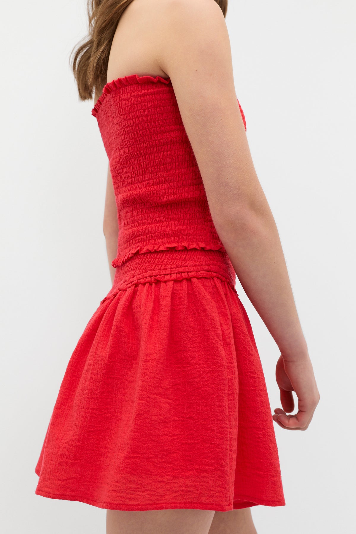 Shirred Skirt