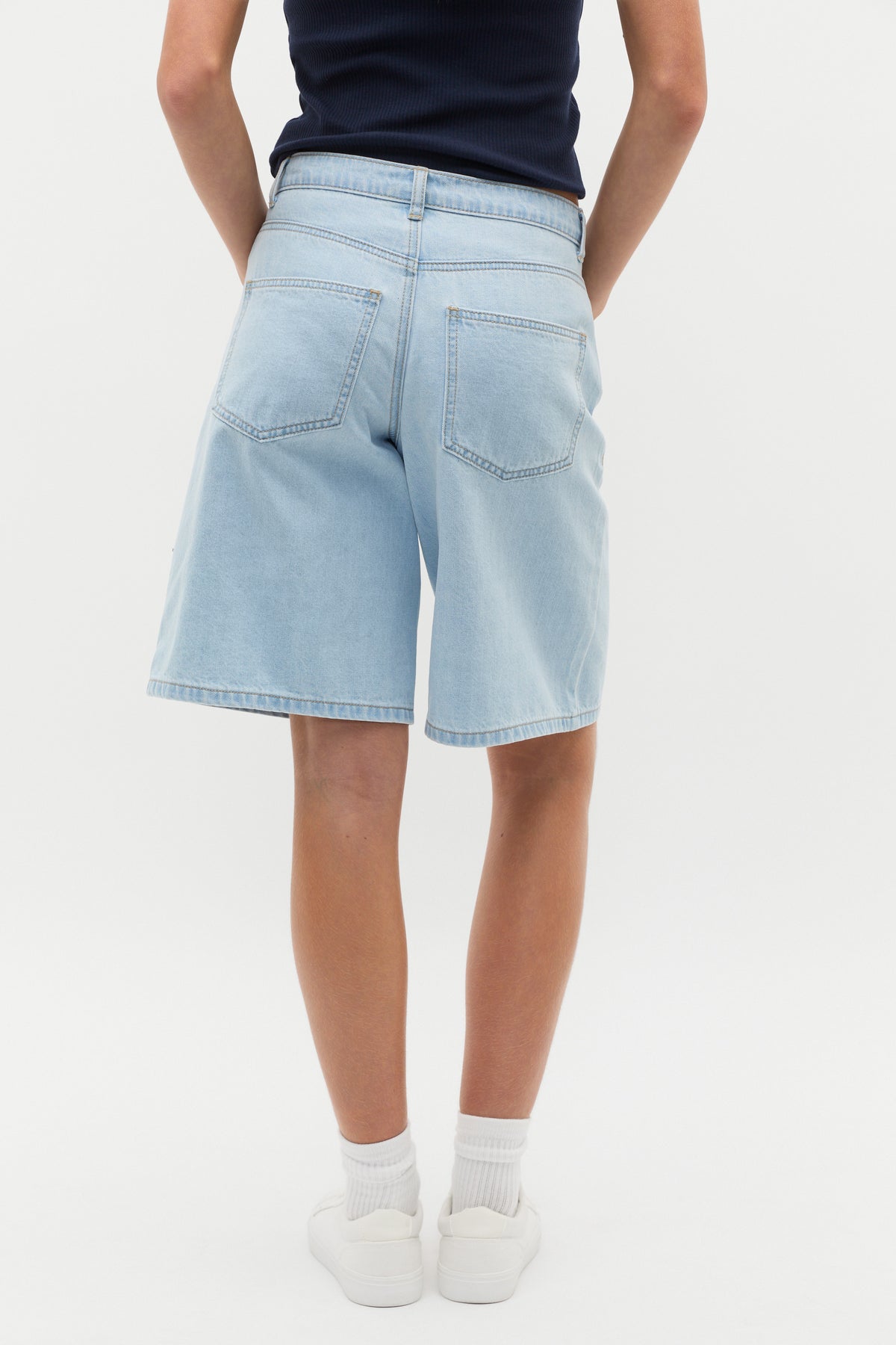 Longline Denim Short