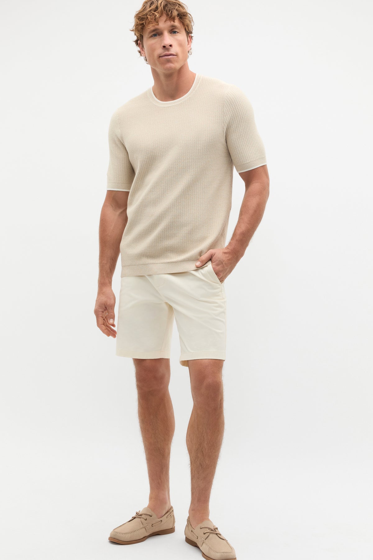 Twisted Yarn Knit Tee