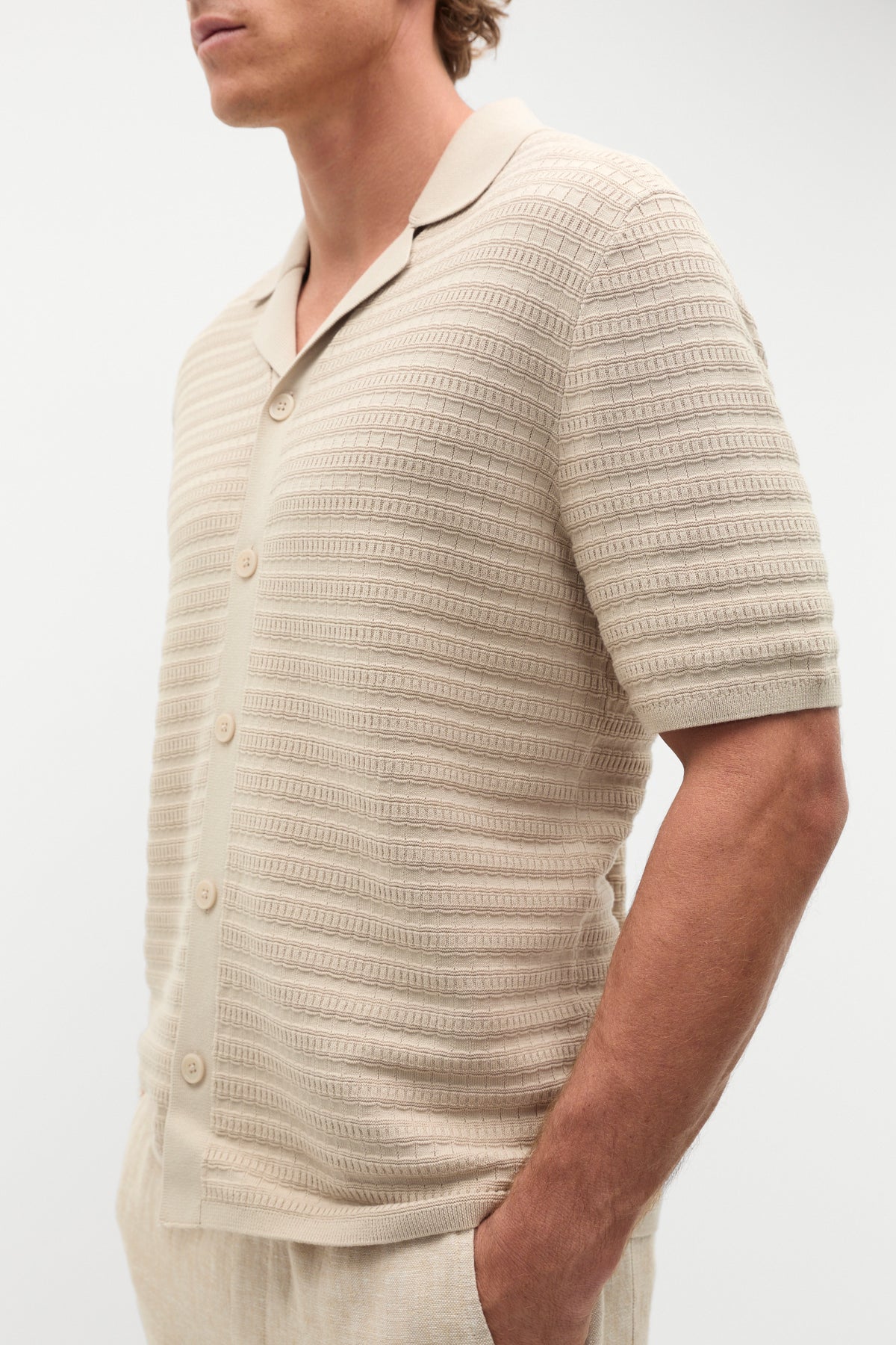 Patterned Knit Shirt