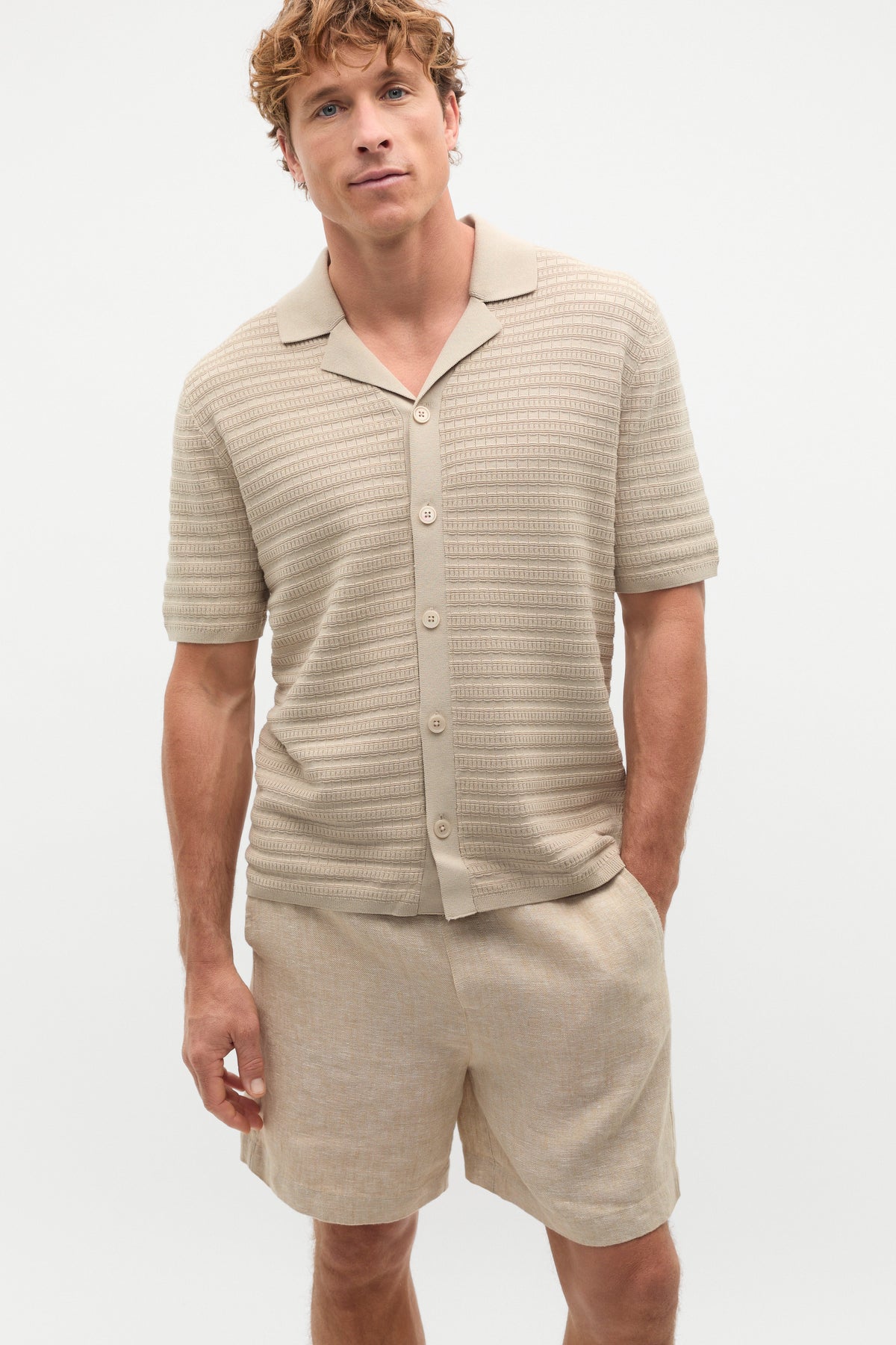 Patterned Knit Shirt