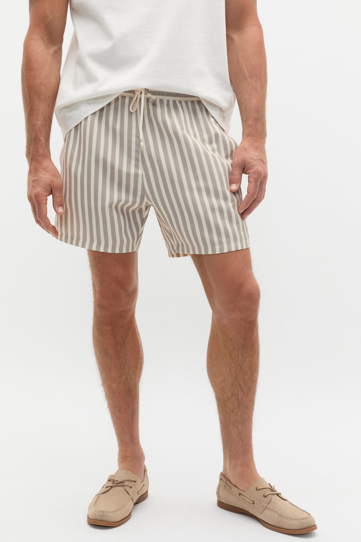 Stripe Swim Short