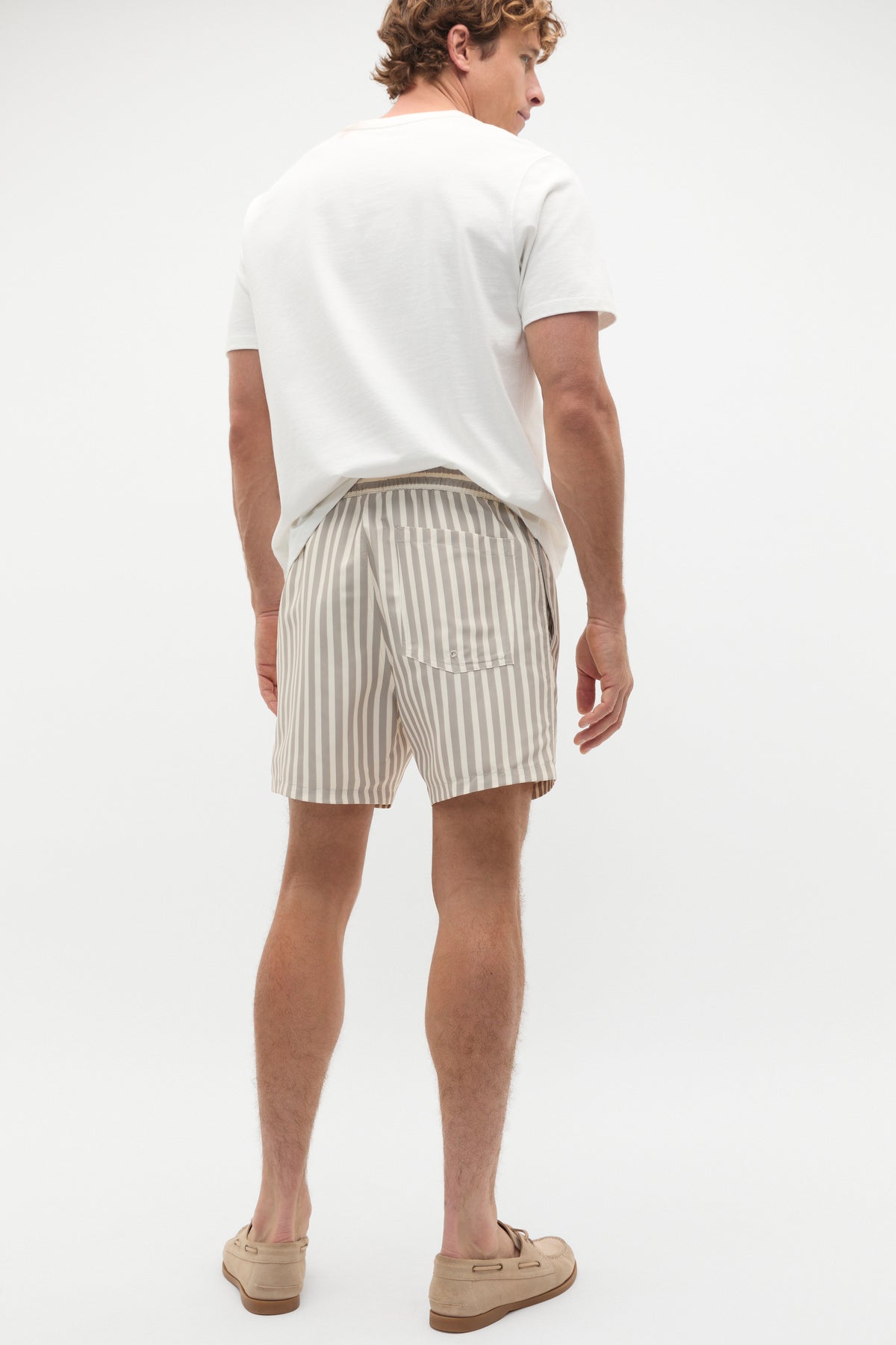 Stripe Swim Short