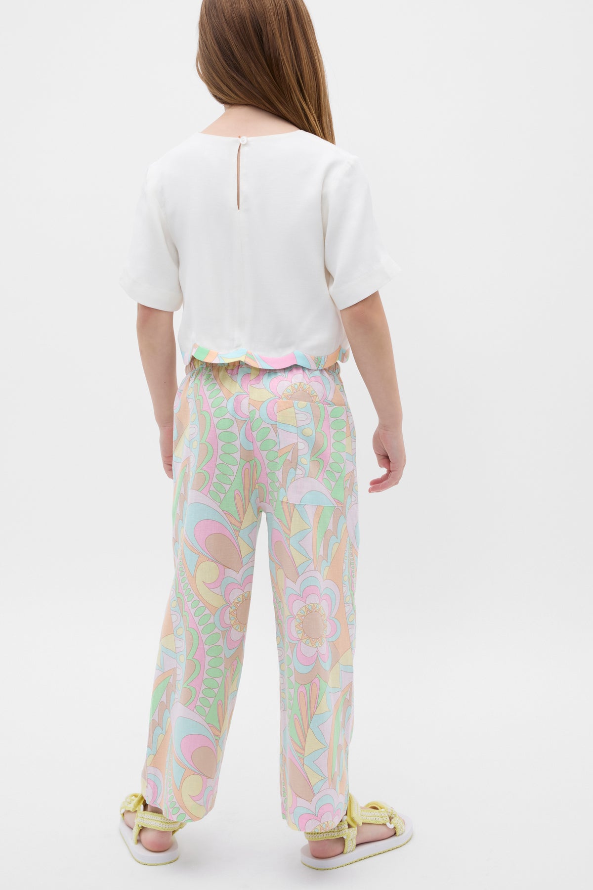 Scallop Spliced Top