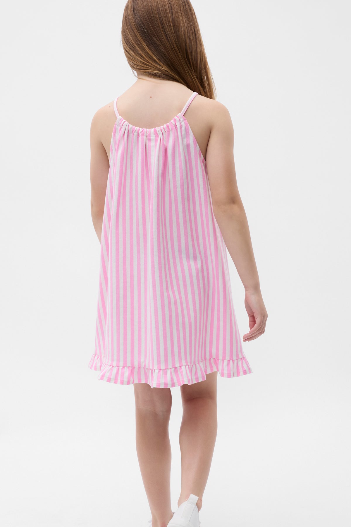 Stripe Logo Dress