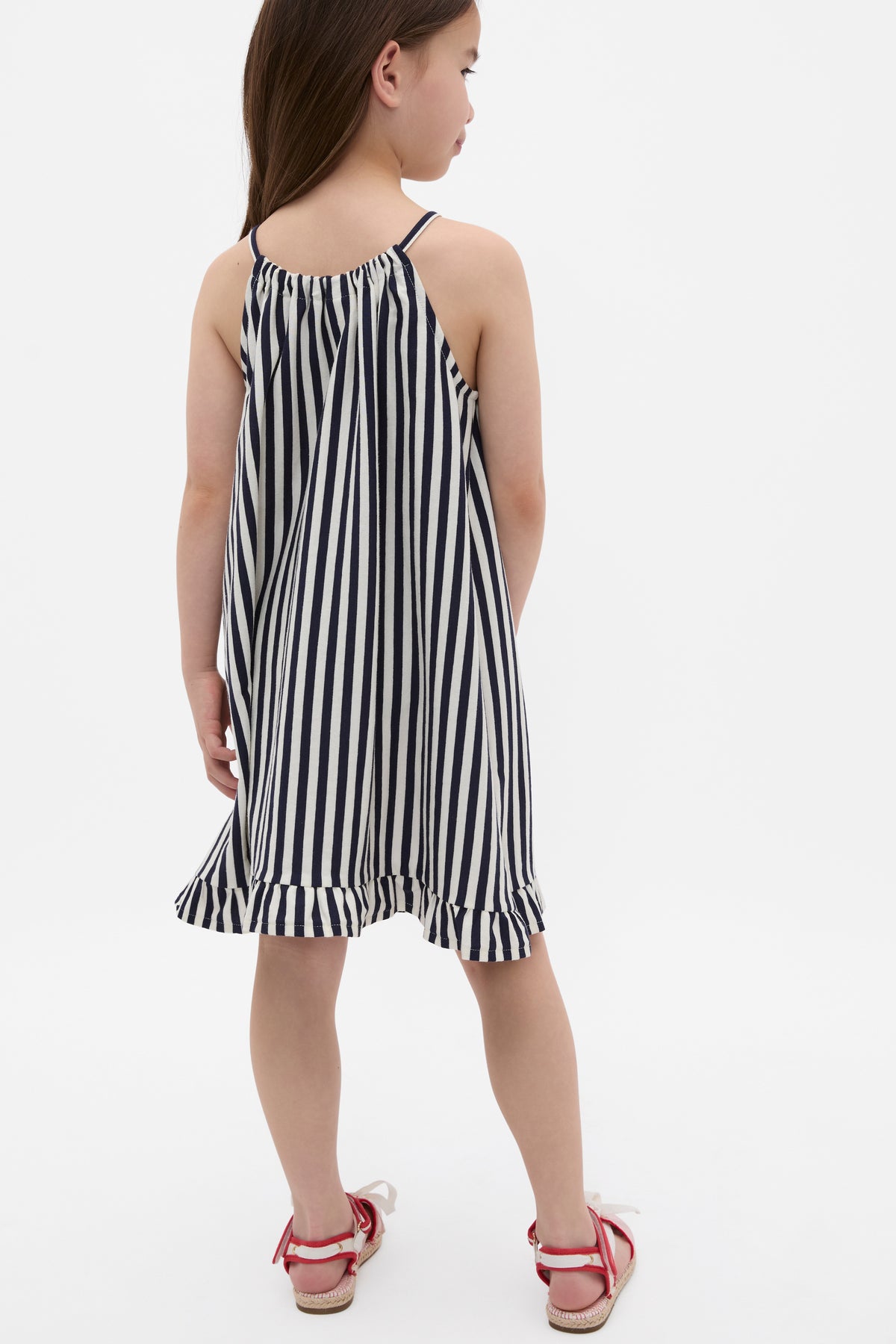 Stripe Logo Dress