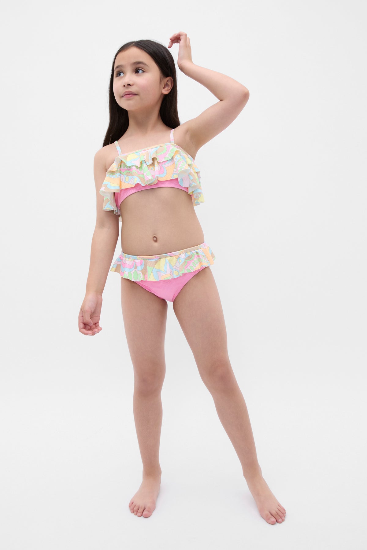 Paisley Ruffle Bikini