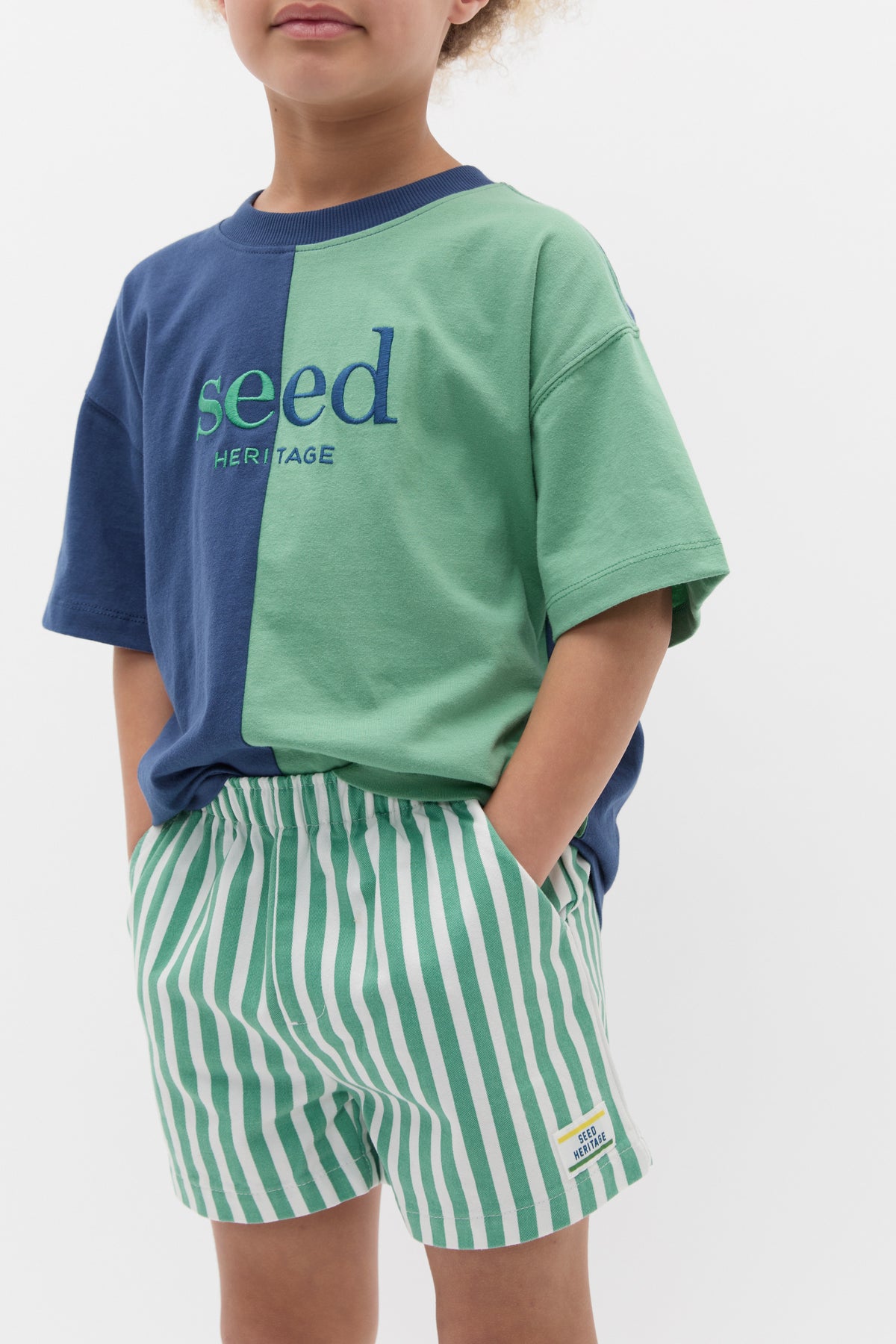 Spliced Logo Tee