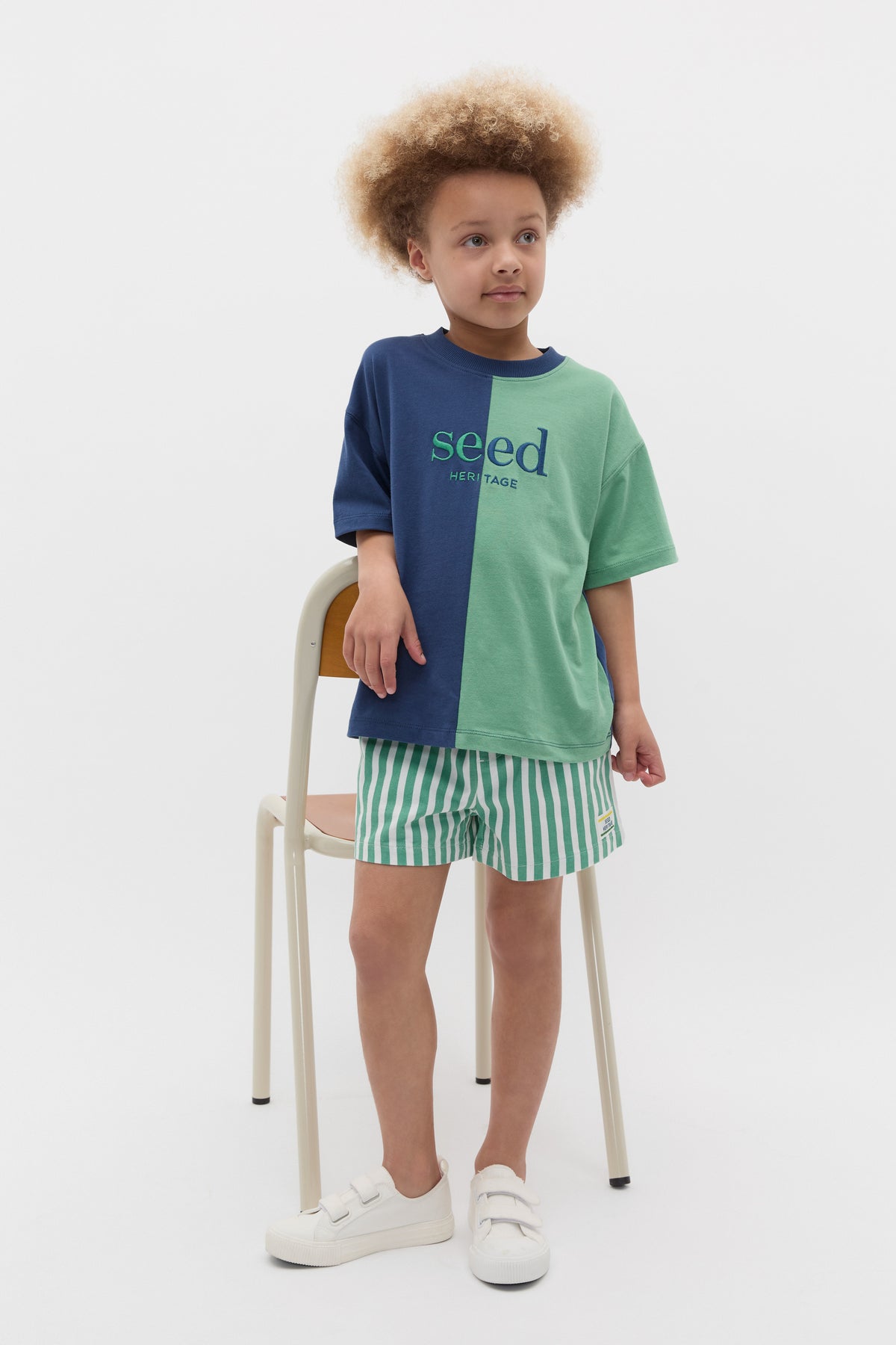 Spliced Logo Tee