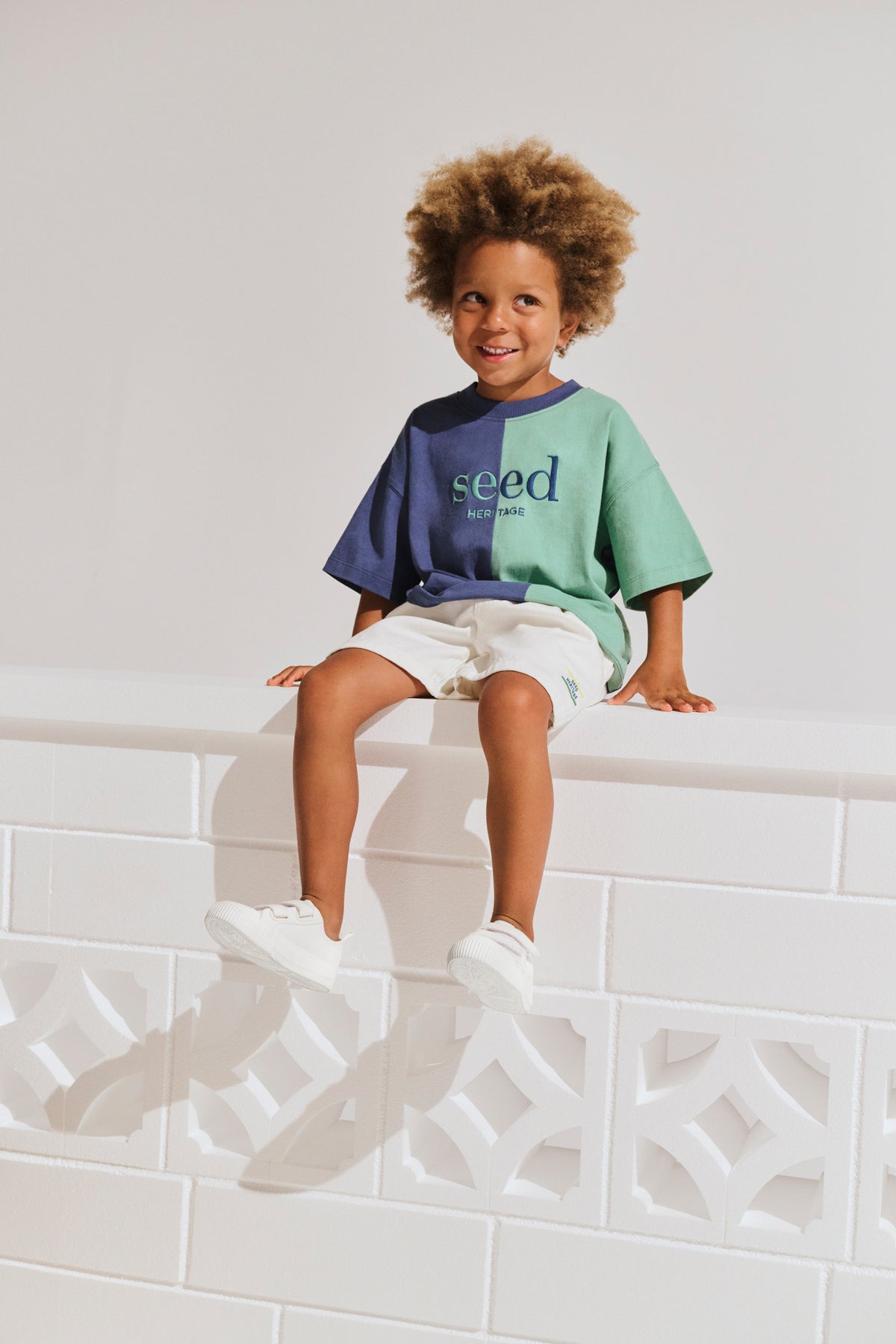 Spliced Logo Tee
