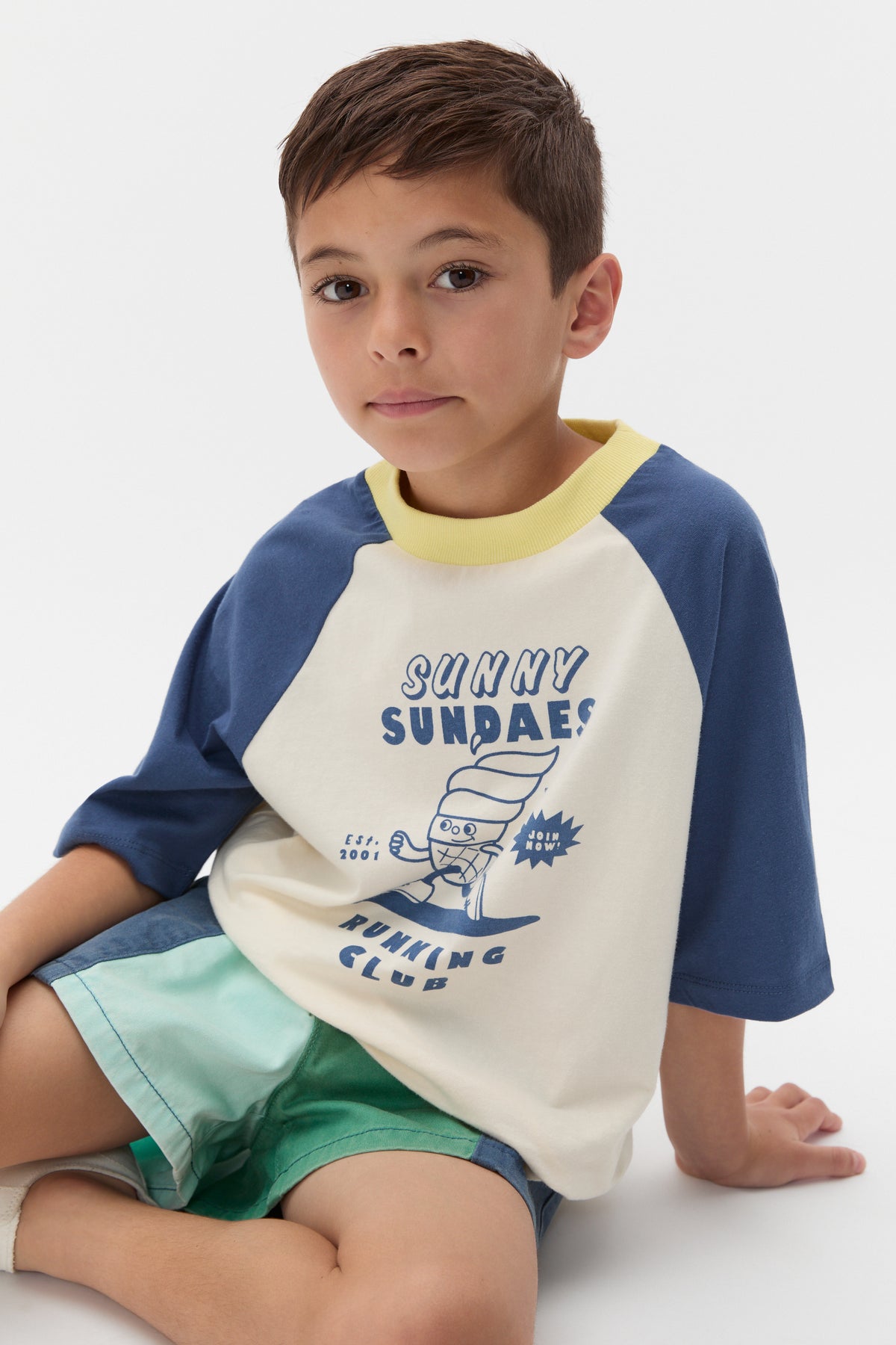 Boxy Raglan Tee