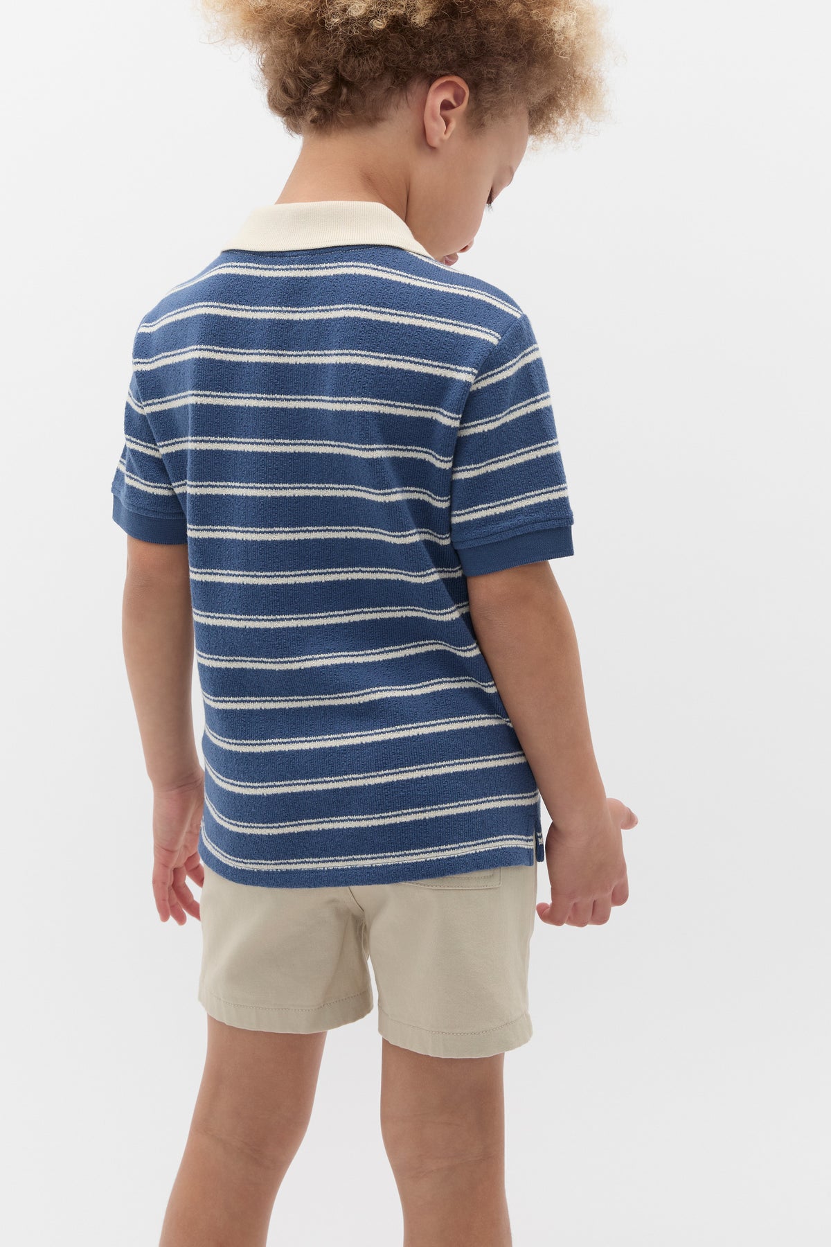 Boucle Knit Polo