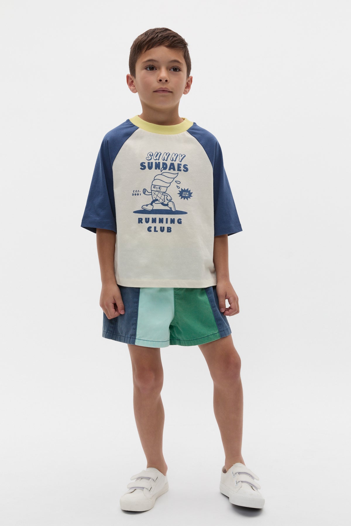 Colourblock Short