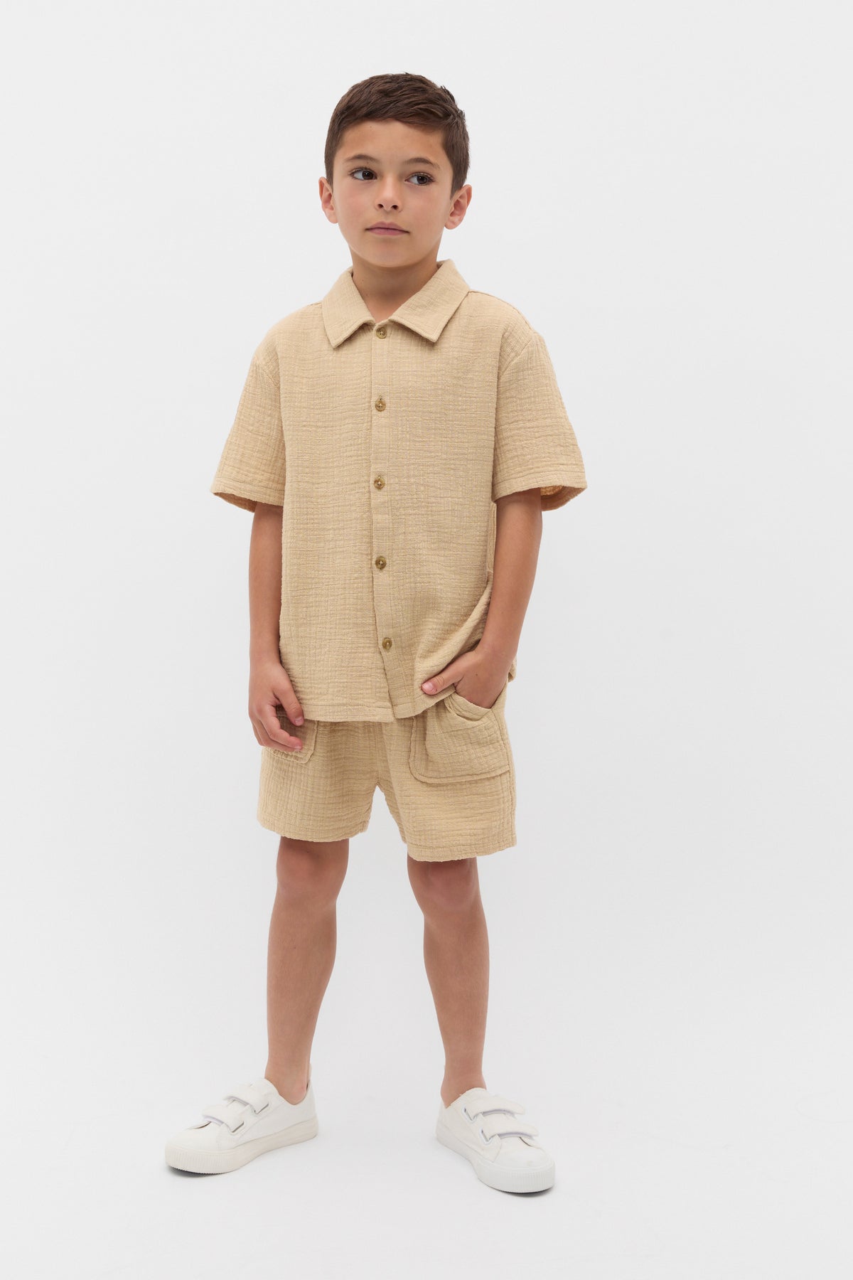Pull On Texture Short