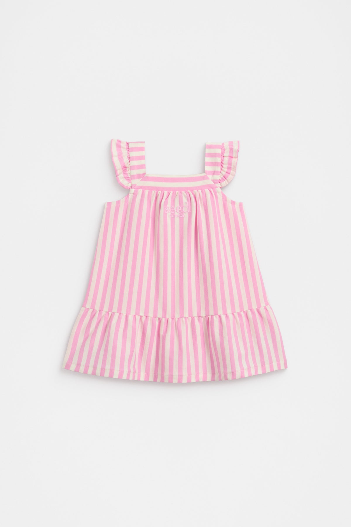 Stripe Logo Dress