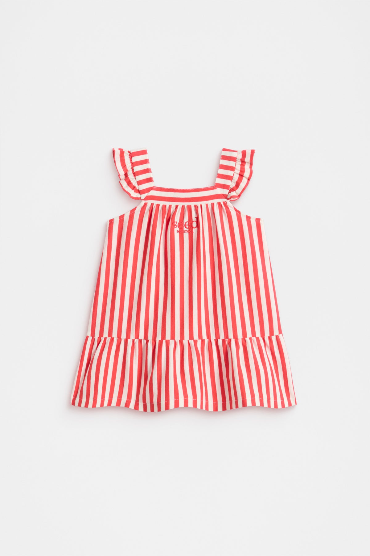 Stripe Logo Dress