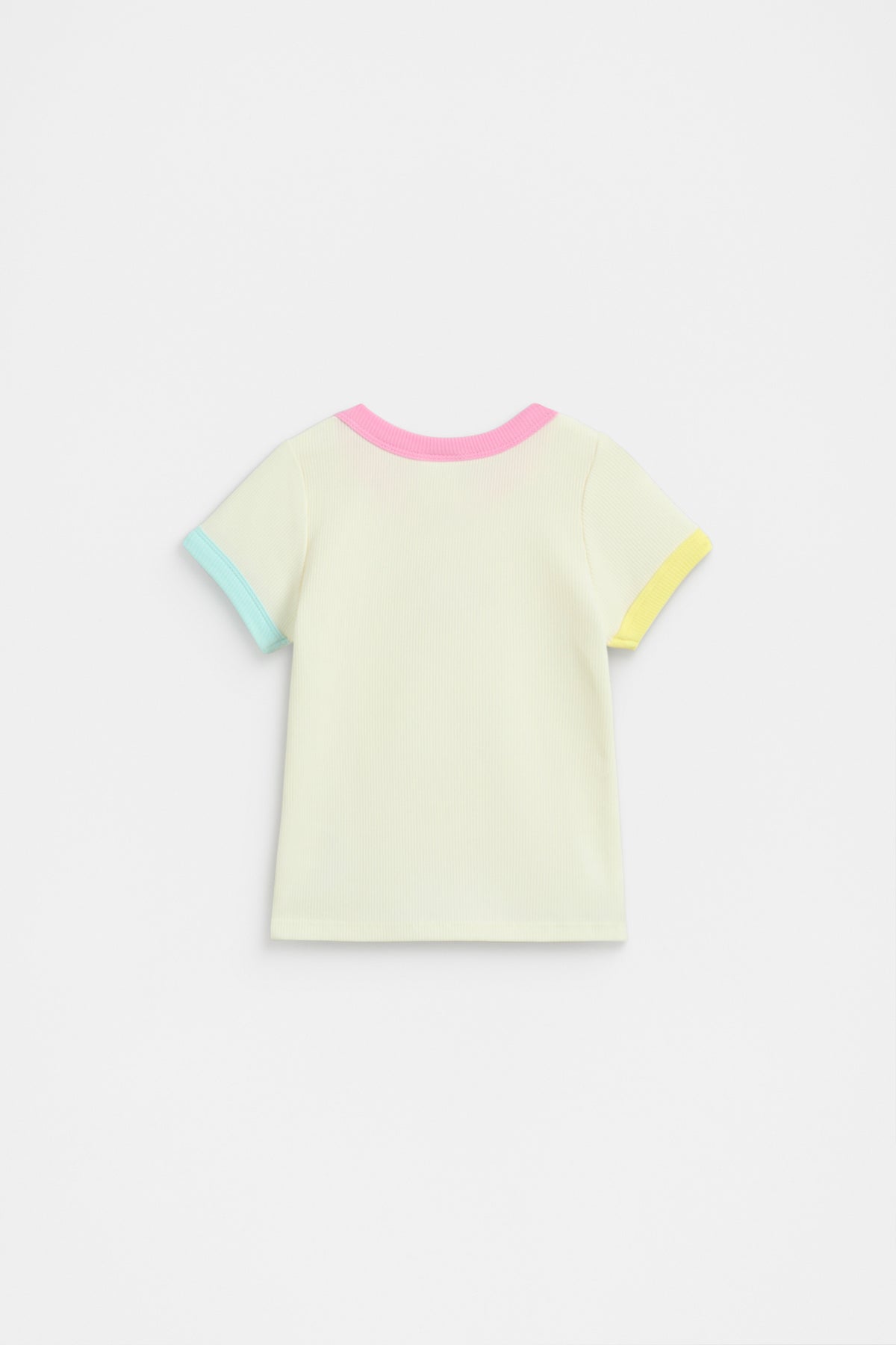 Colourblock Rib Tee