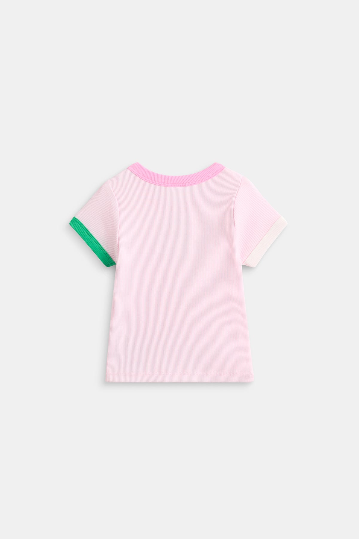 Colourblock Rib Tee