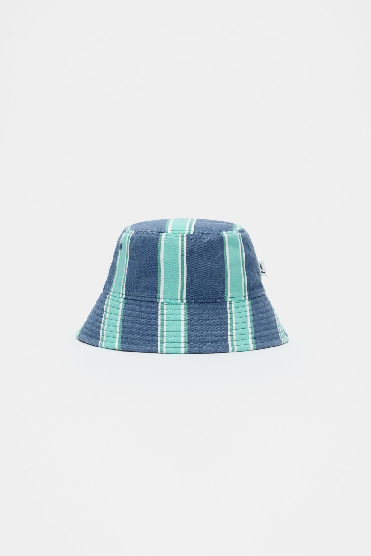 Wide Stripe Bucket Hat