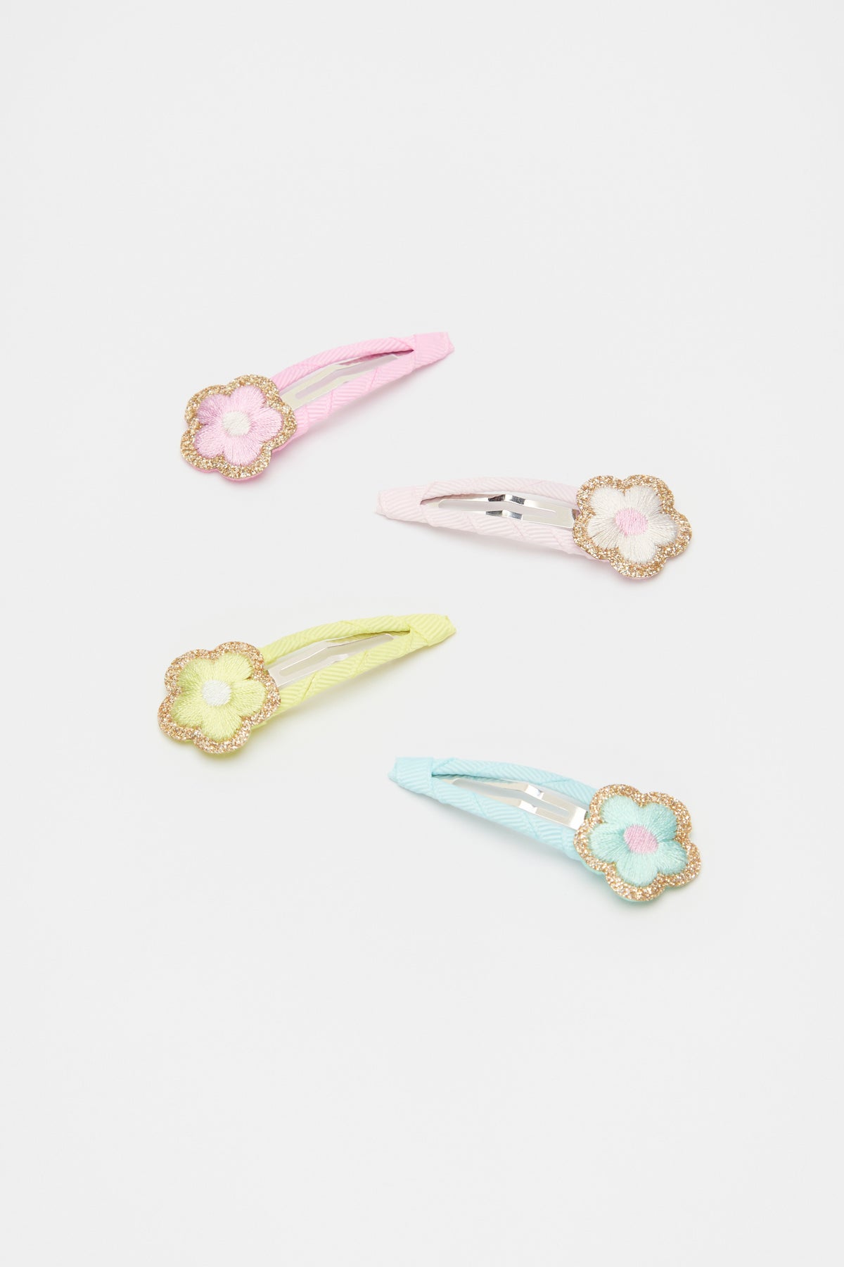 Embroidered Flower Snap Pack