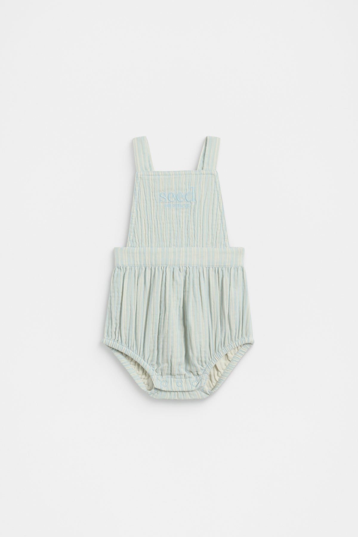 Stripe Logo Romper