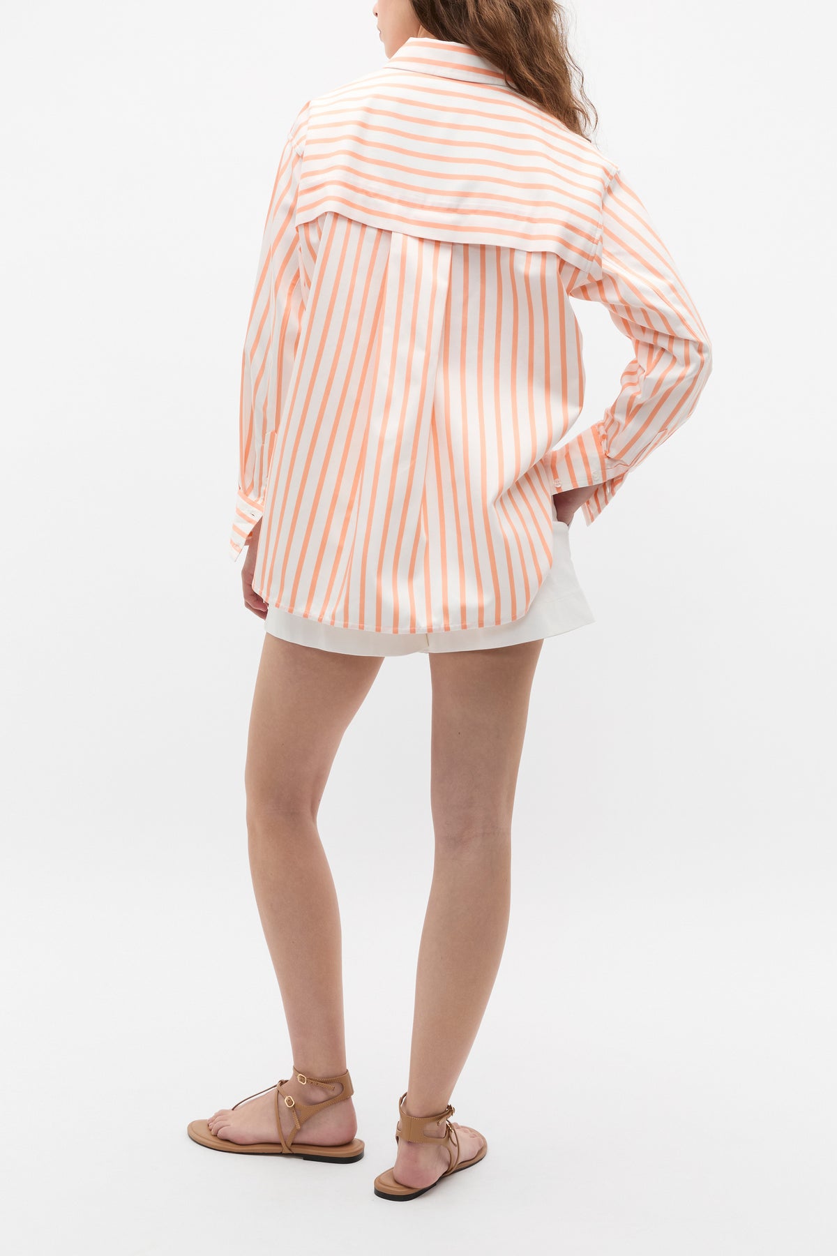Cotton Stripe Pocket Shirt