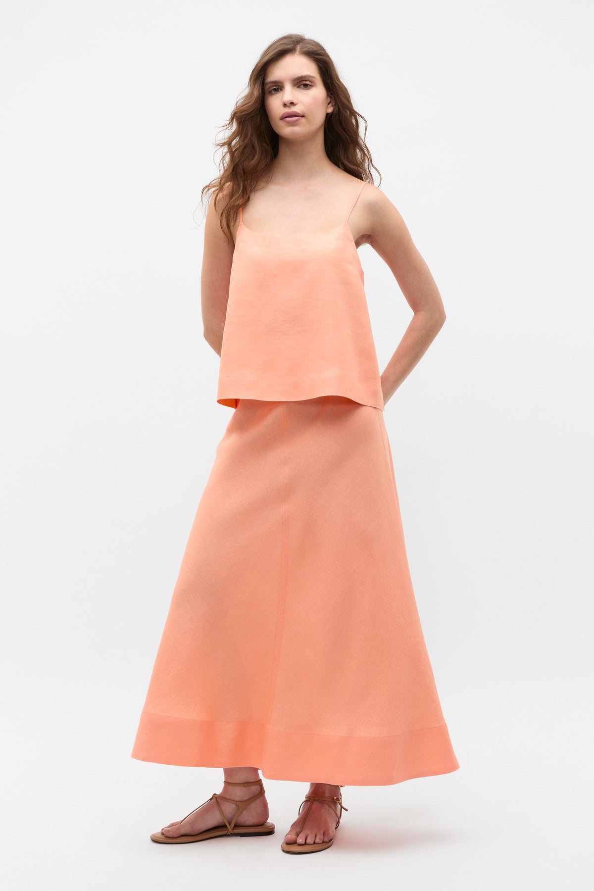 Linen Scoop Cami