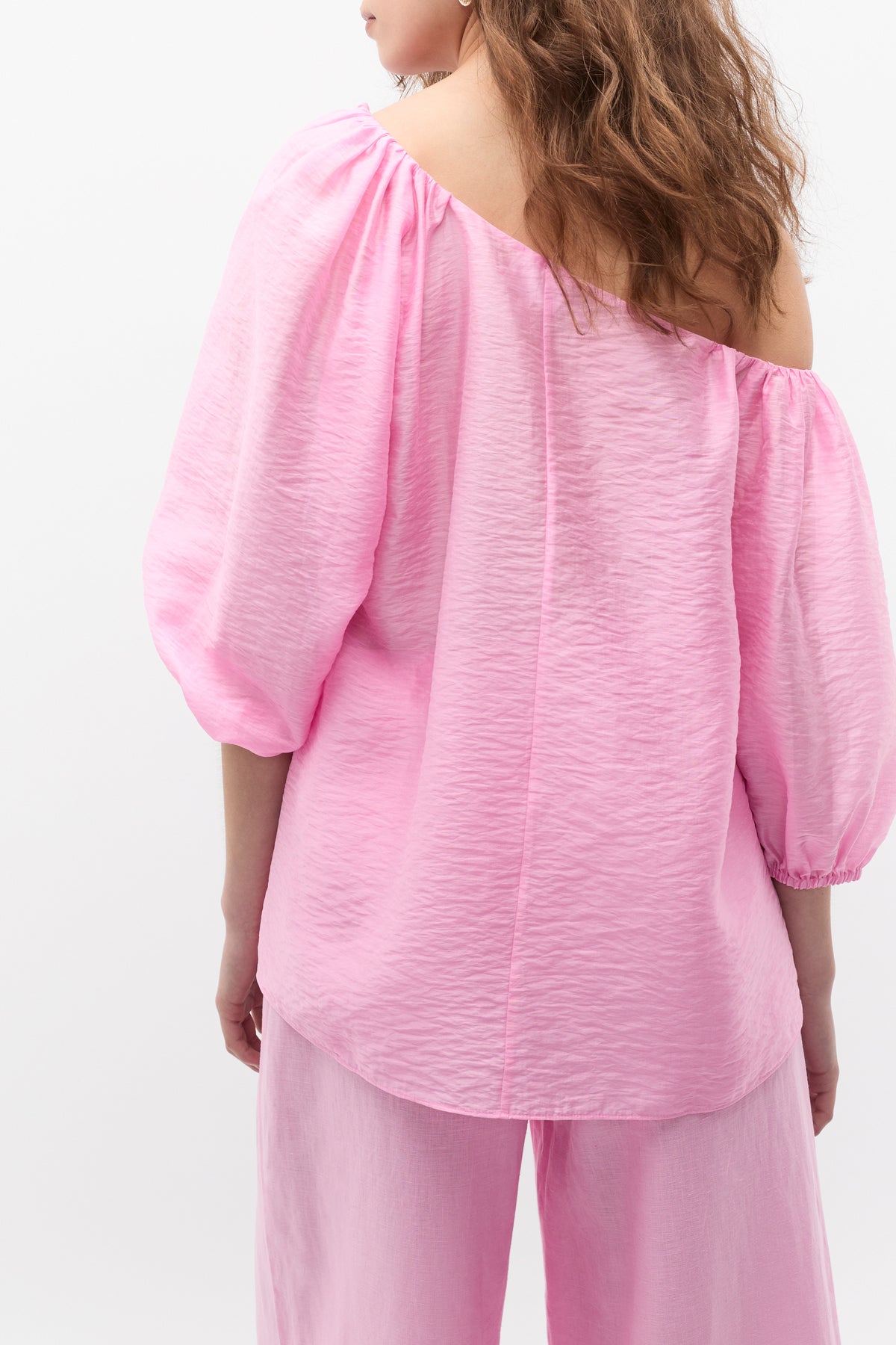 Asymmetric Blouson Top