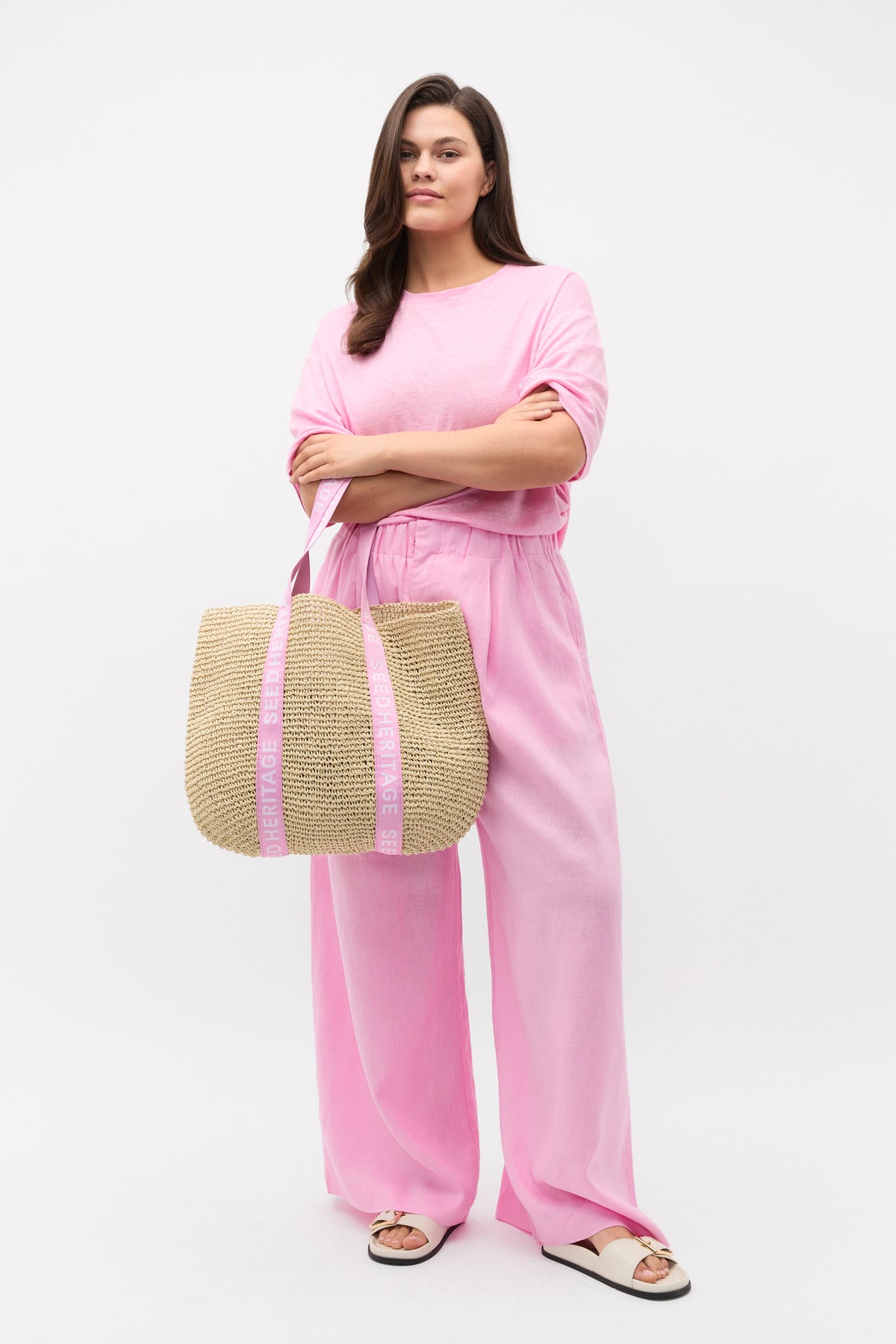 Linen Relaxed Tee