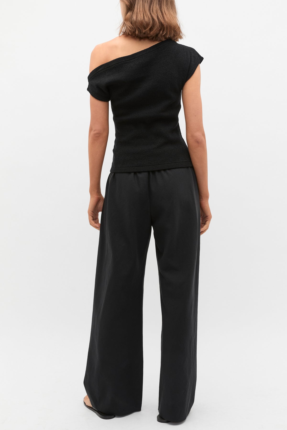 Drape Shoulder Knit