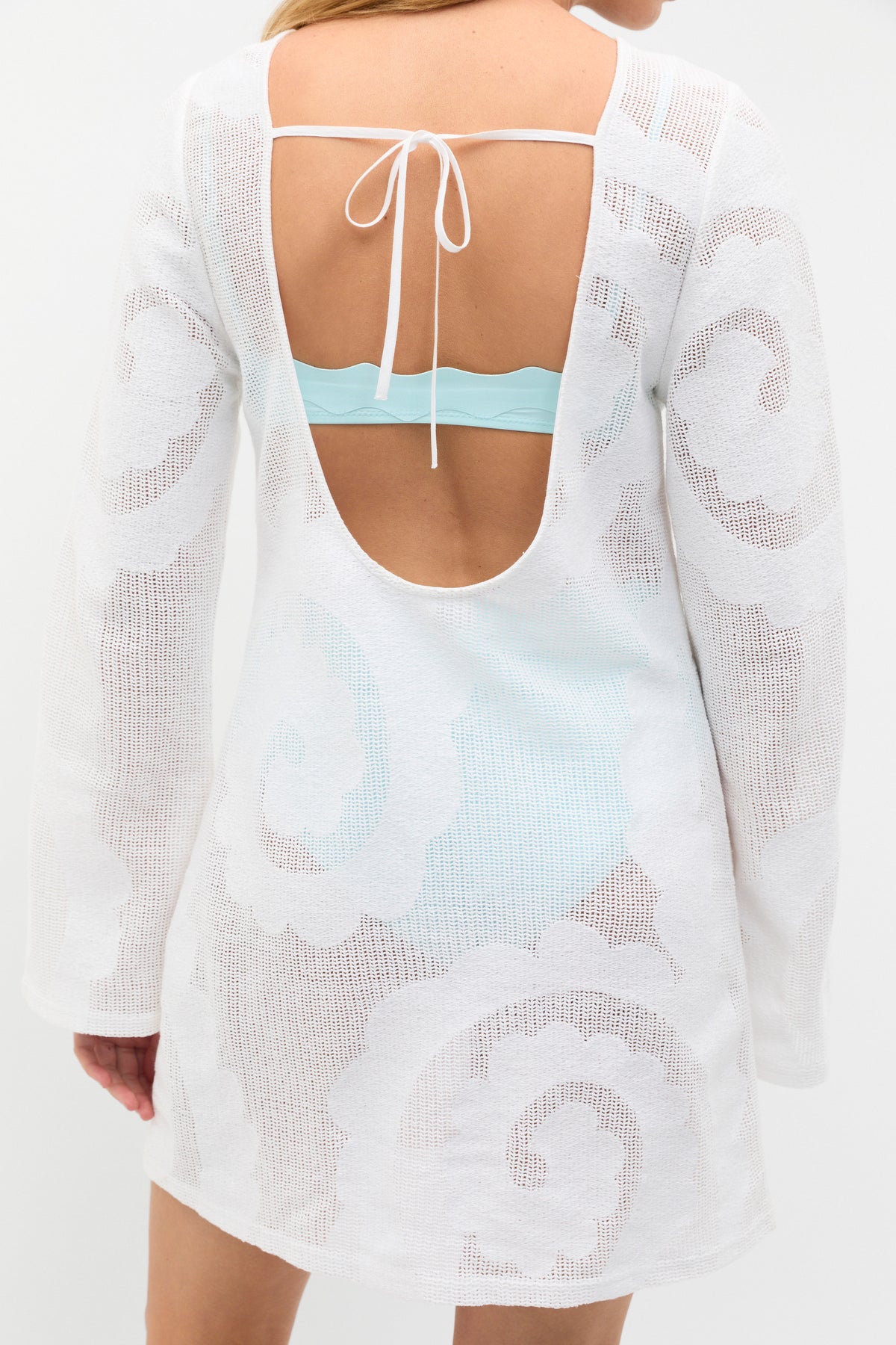 Cotton Mesh Cover Up