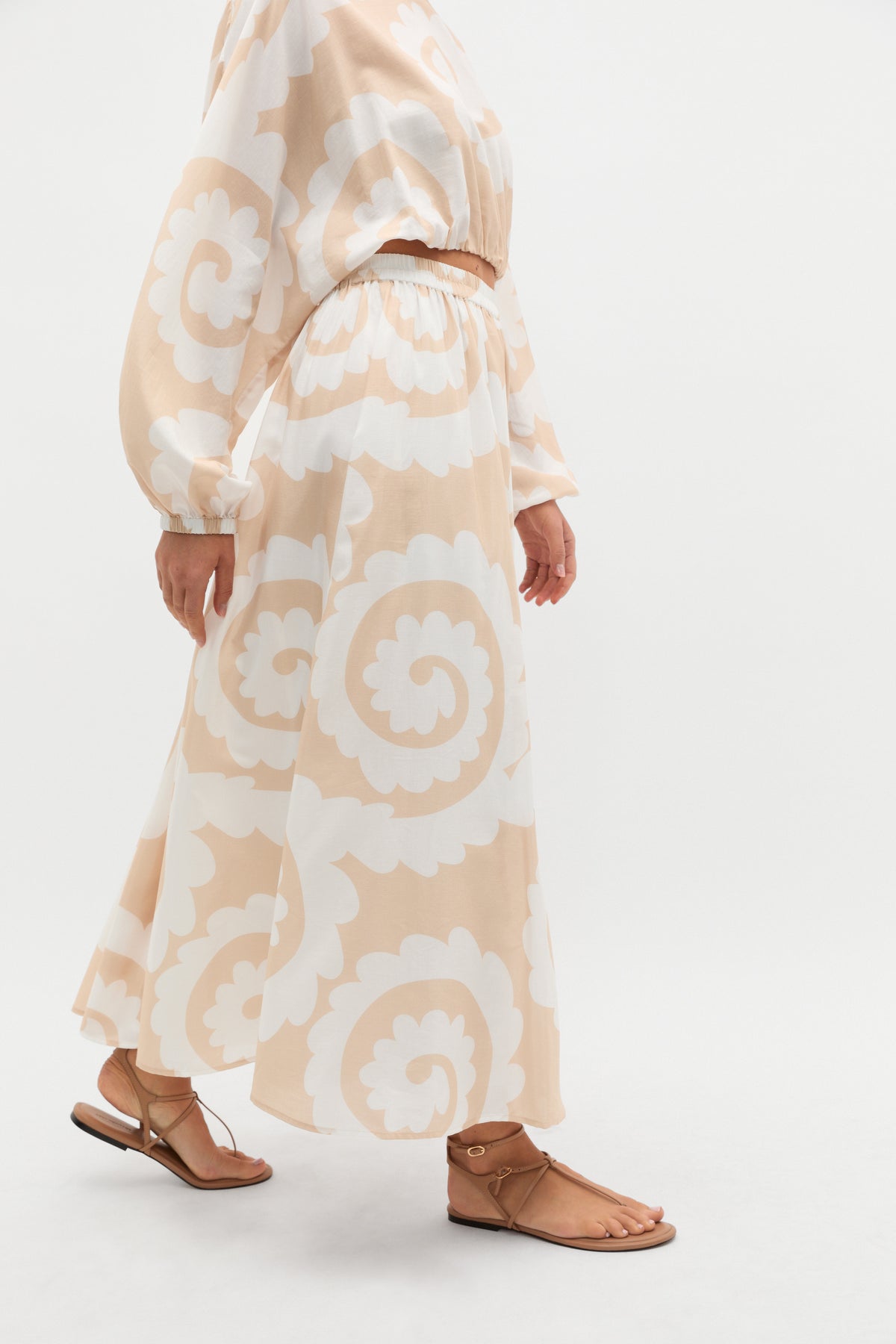 Retro Swirl Skirt