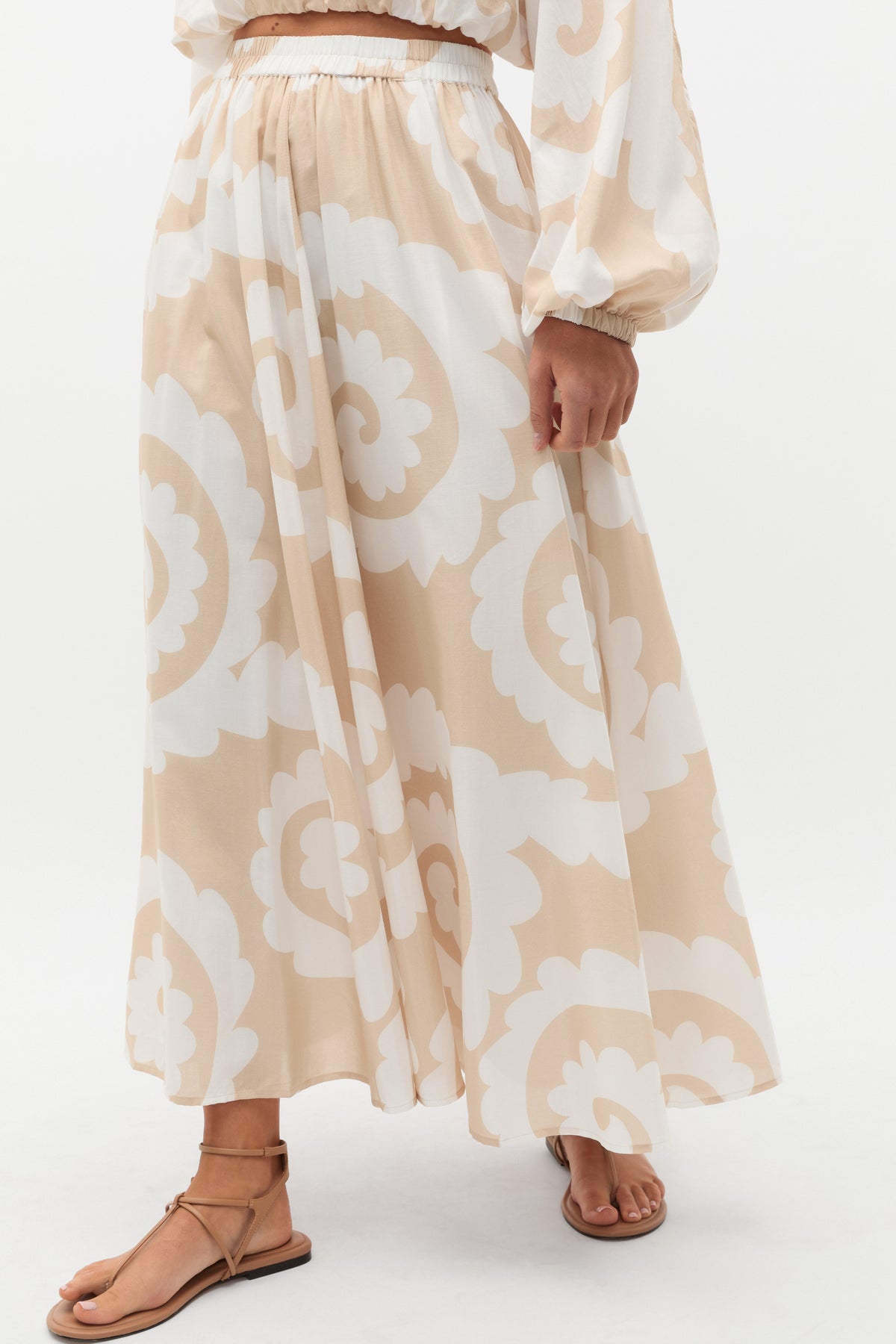 Retro Swirl Skirt