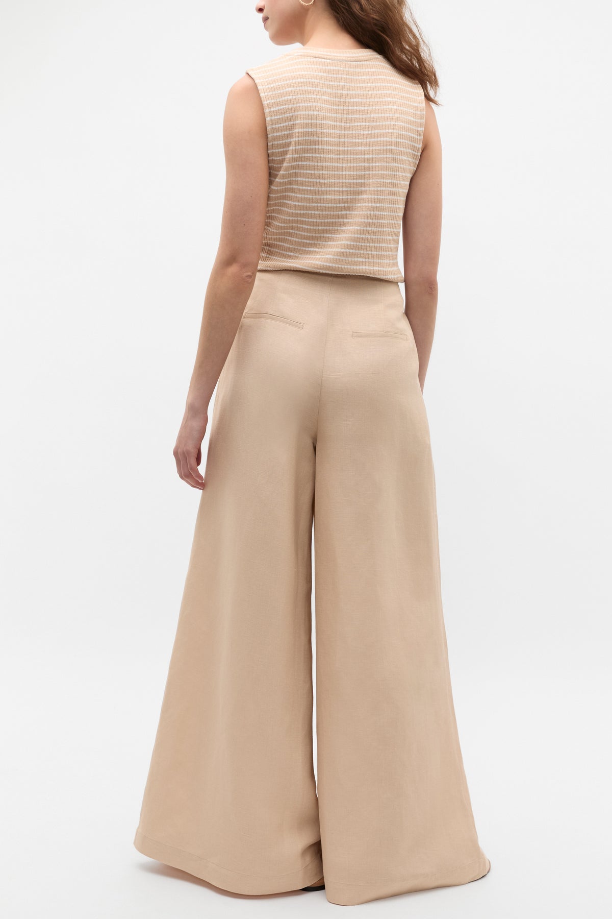 Statement Pleat Front Pant