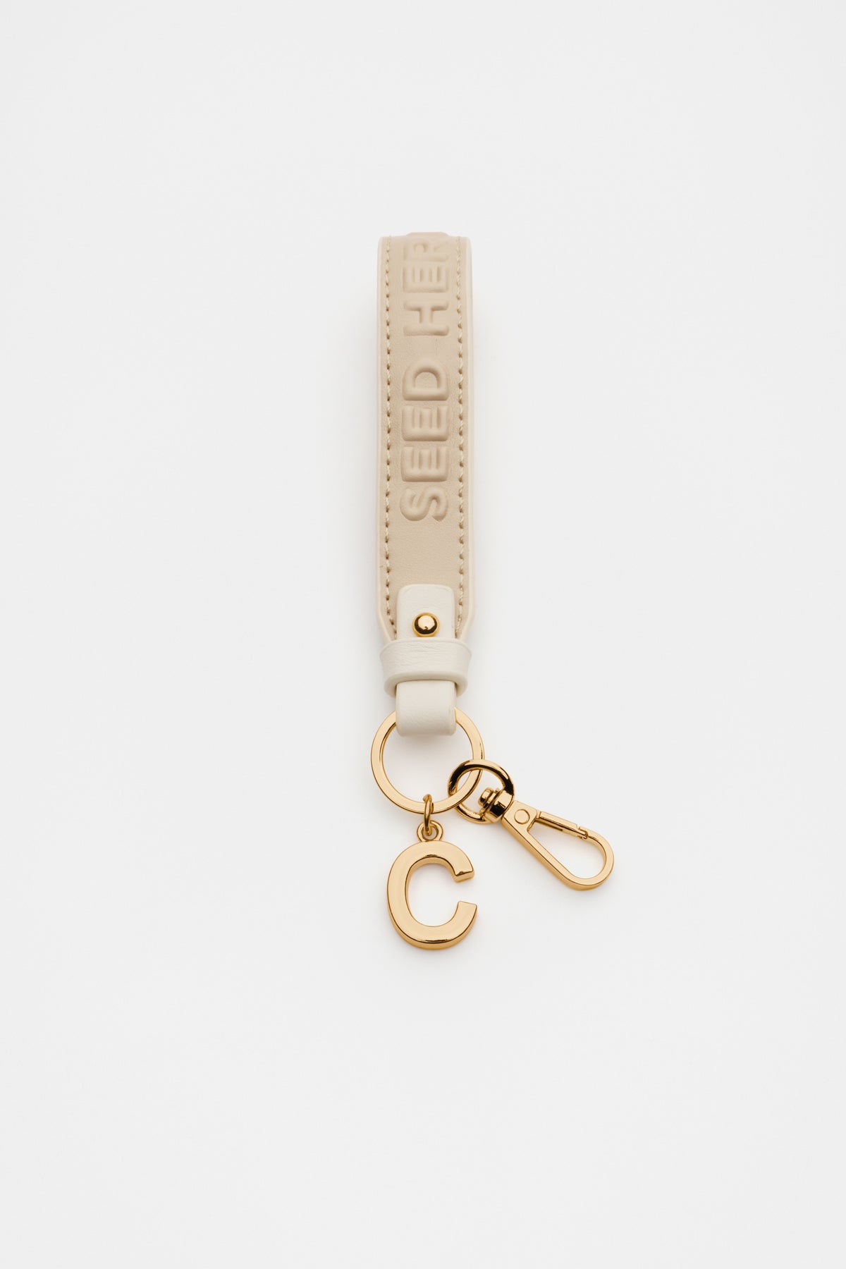 Initial Strap Keyring